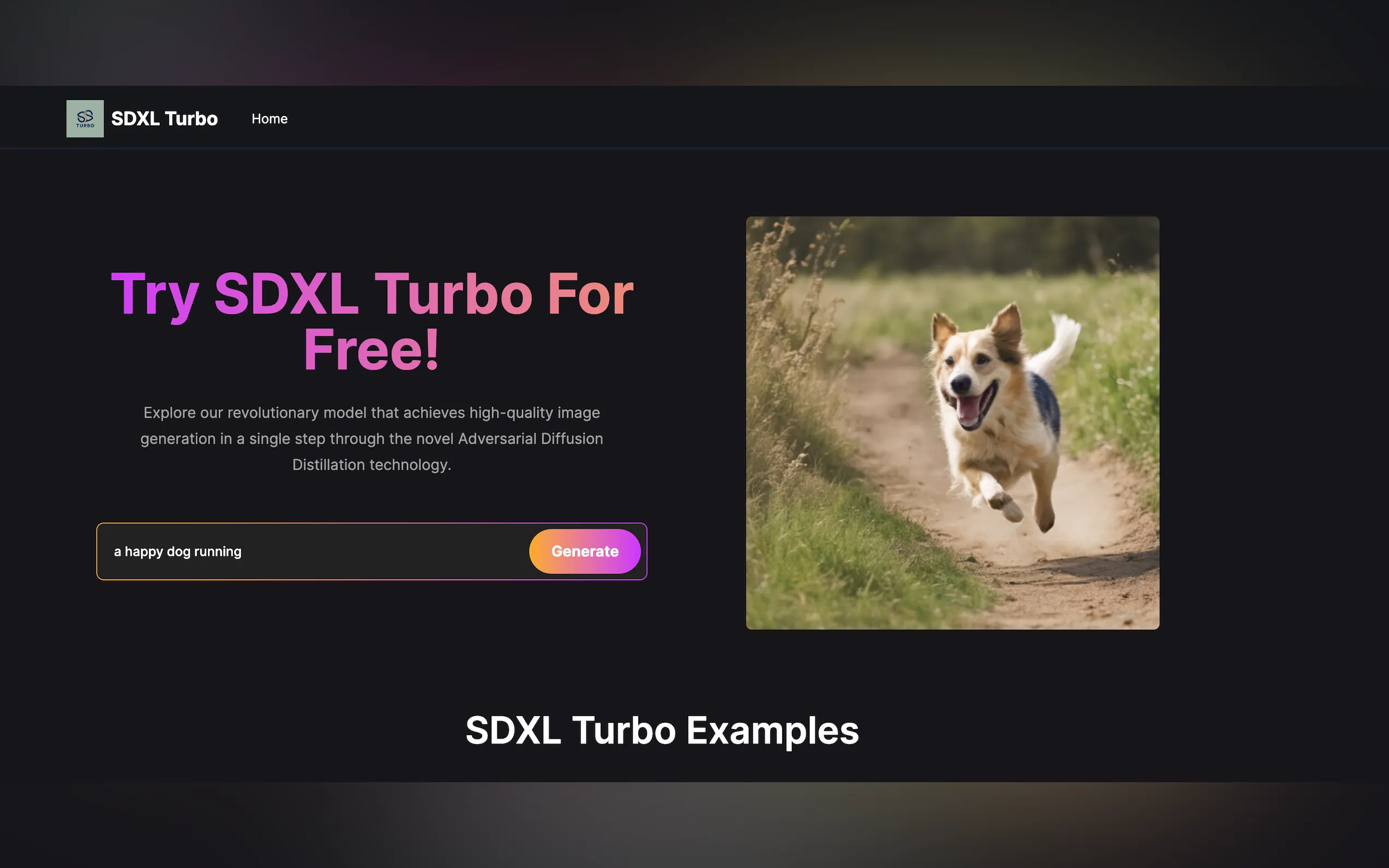 SDXL Turbo gallery image