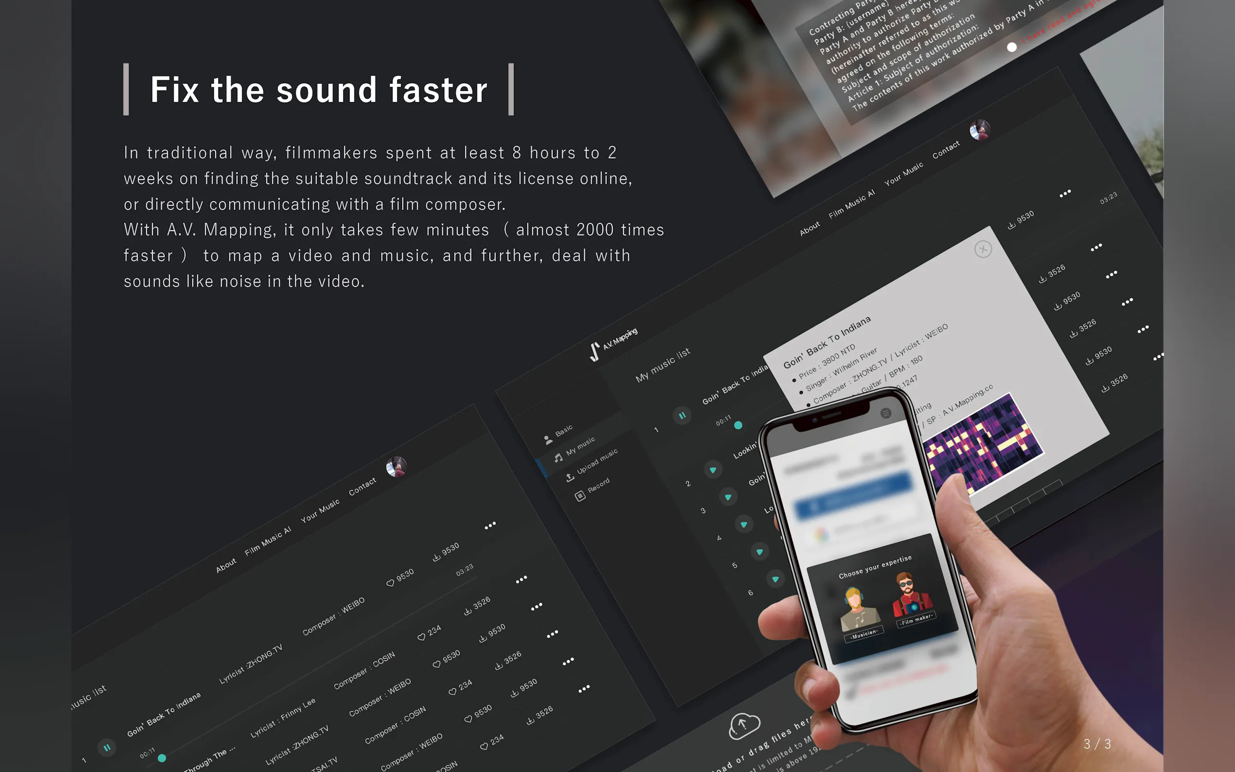 A.V. Mapping gallery image