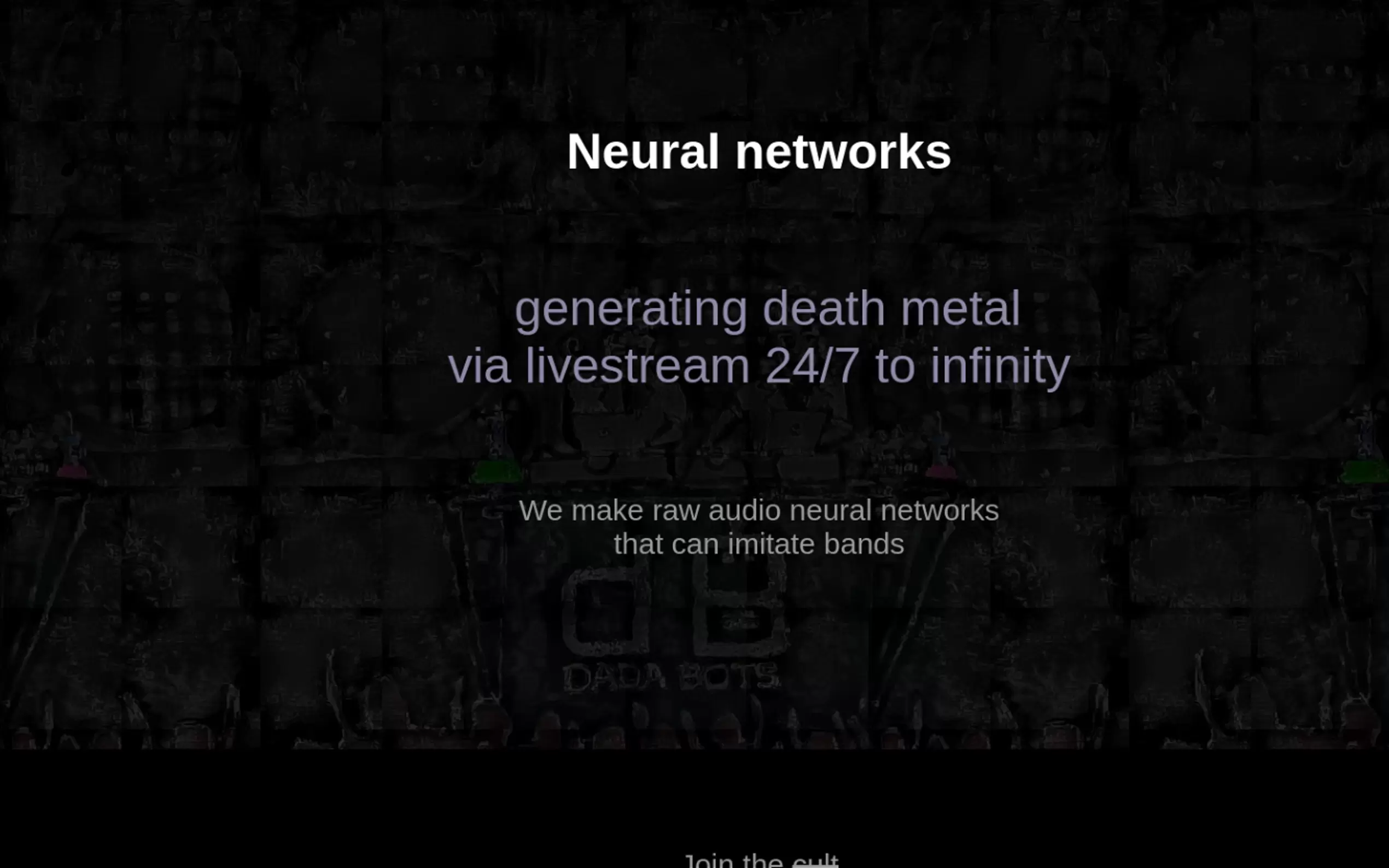 Dadabots gallery image