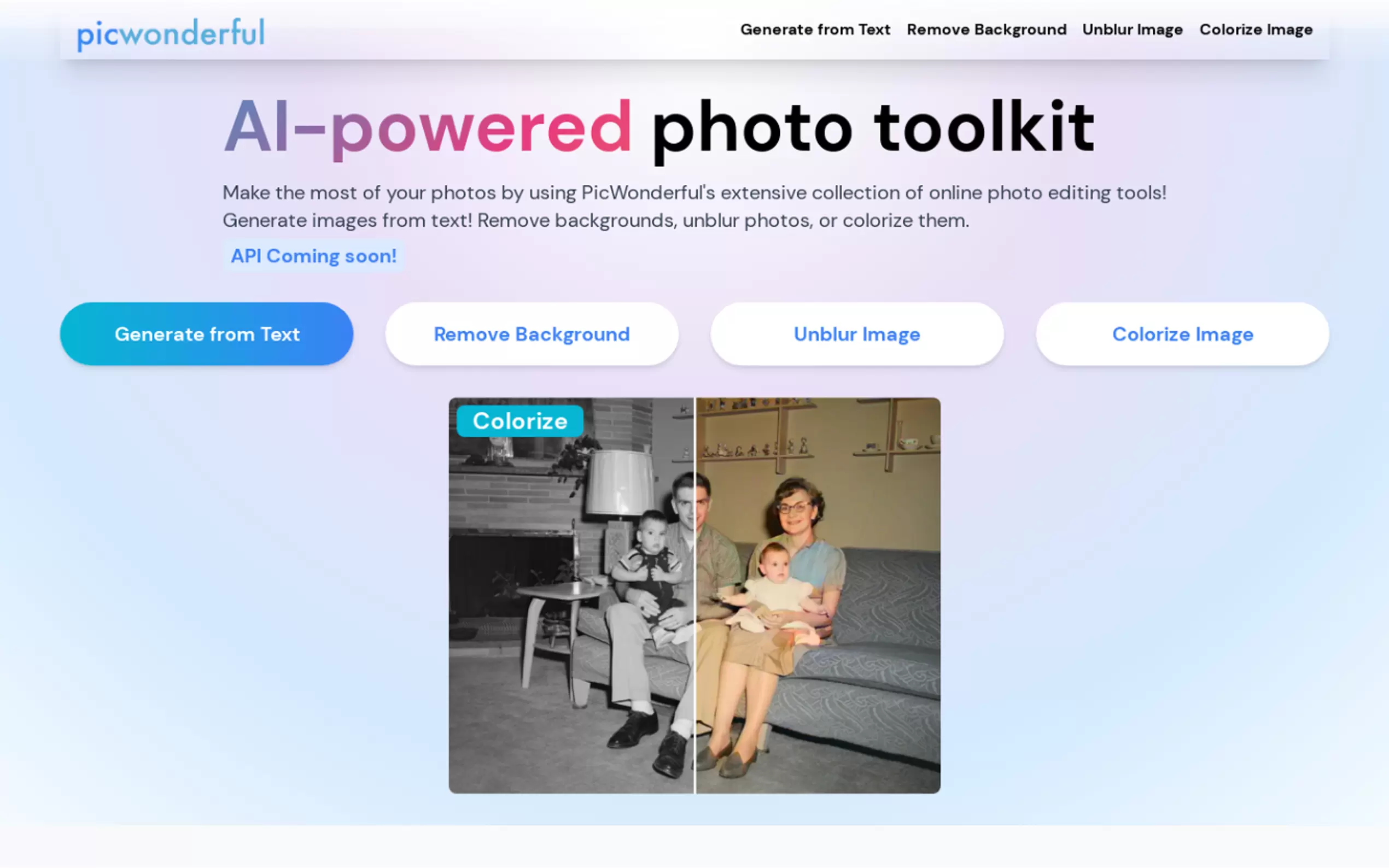 PicWonderful gallery image