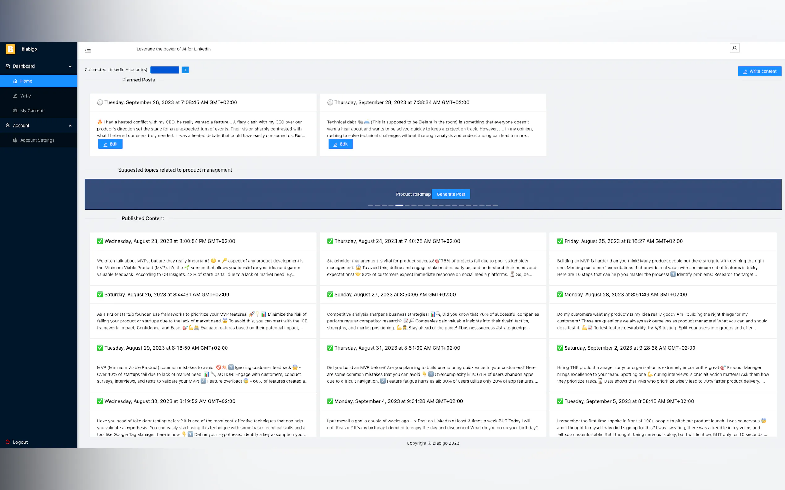 Blabigo AI gallery image