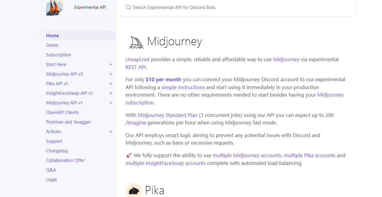 Midjourney API gallery image