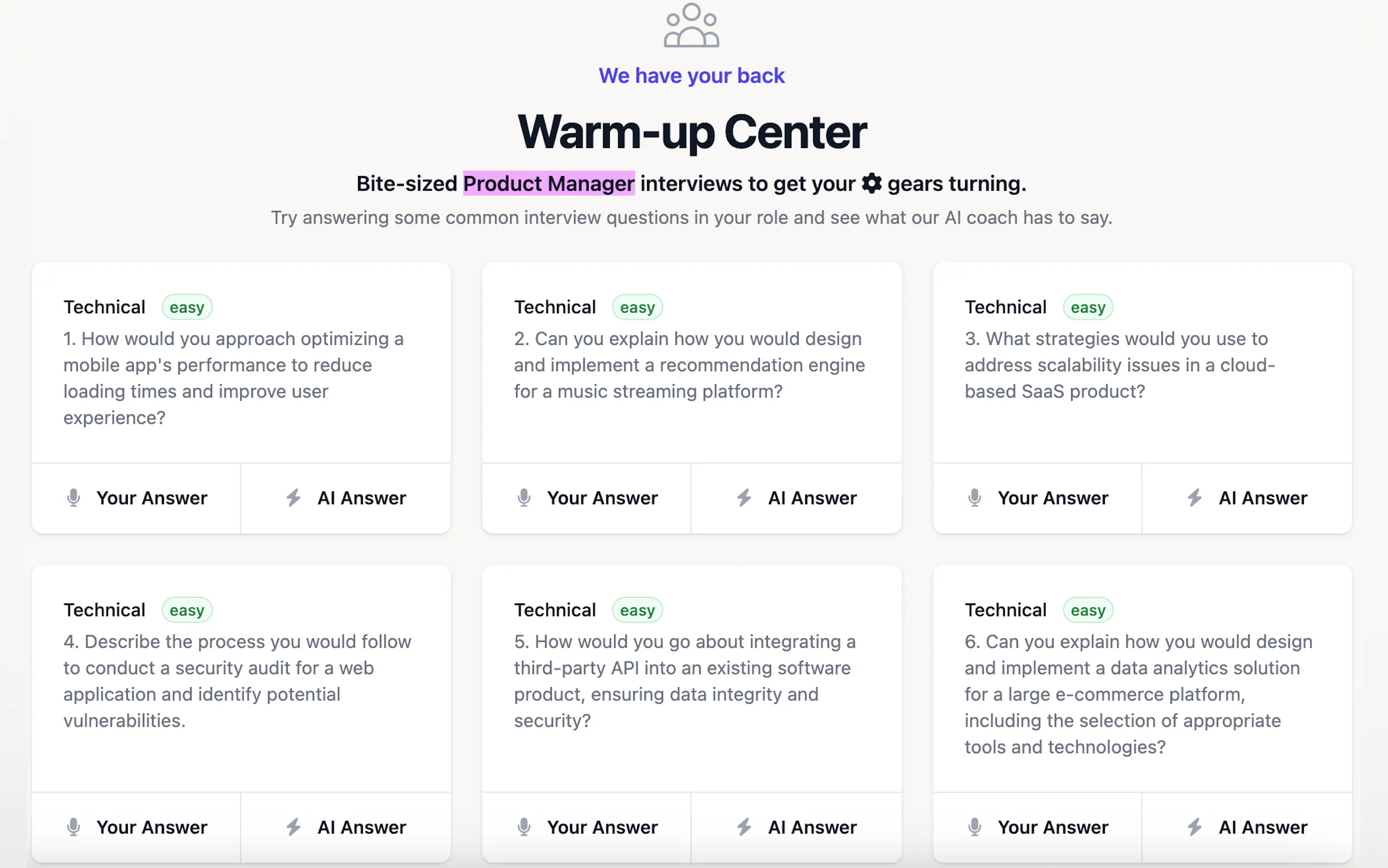 RightJoin AI Mock Interviews gallery image