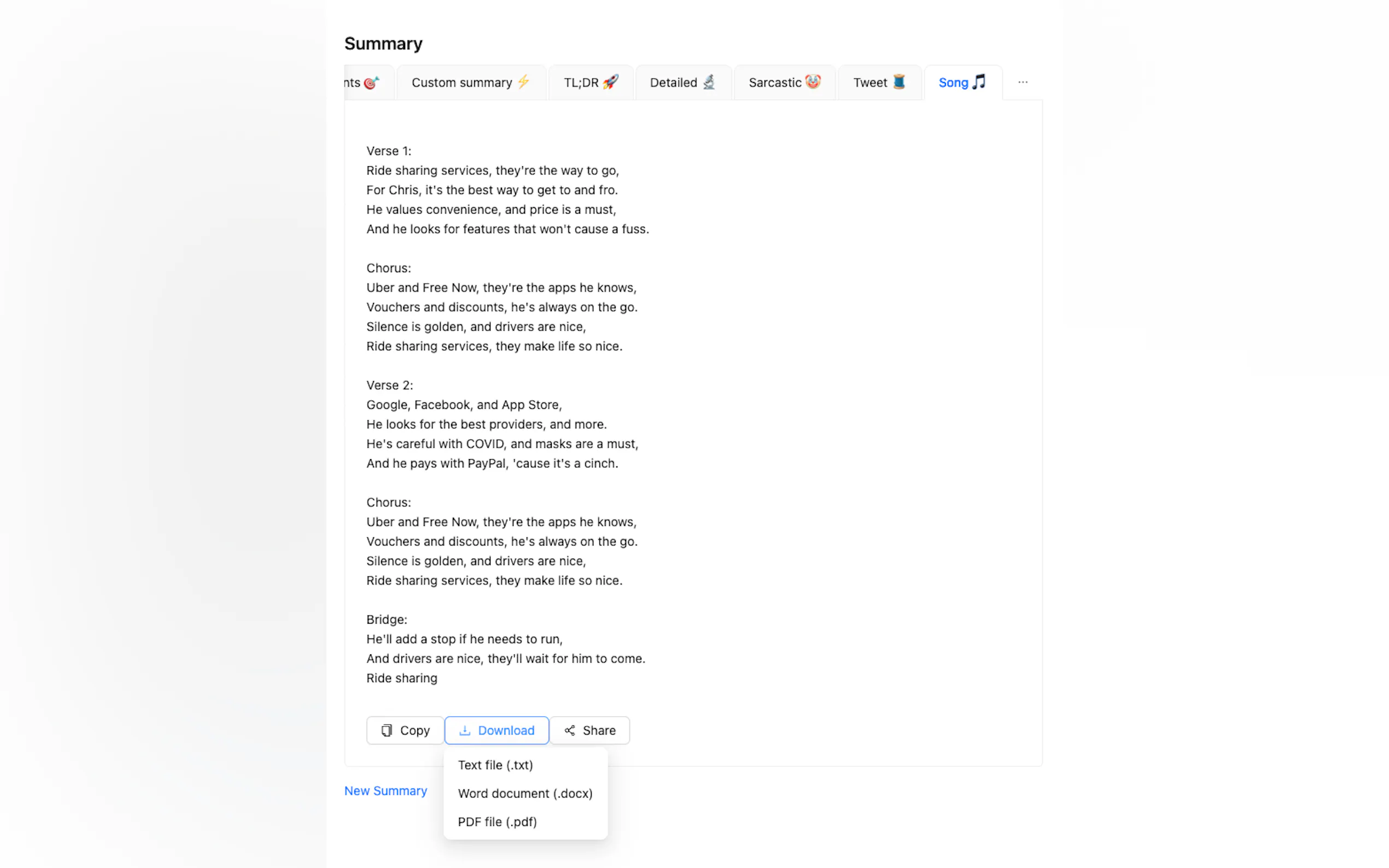 Any Summary gallery image