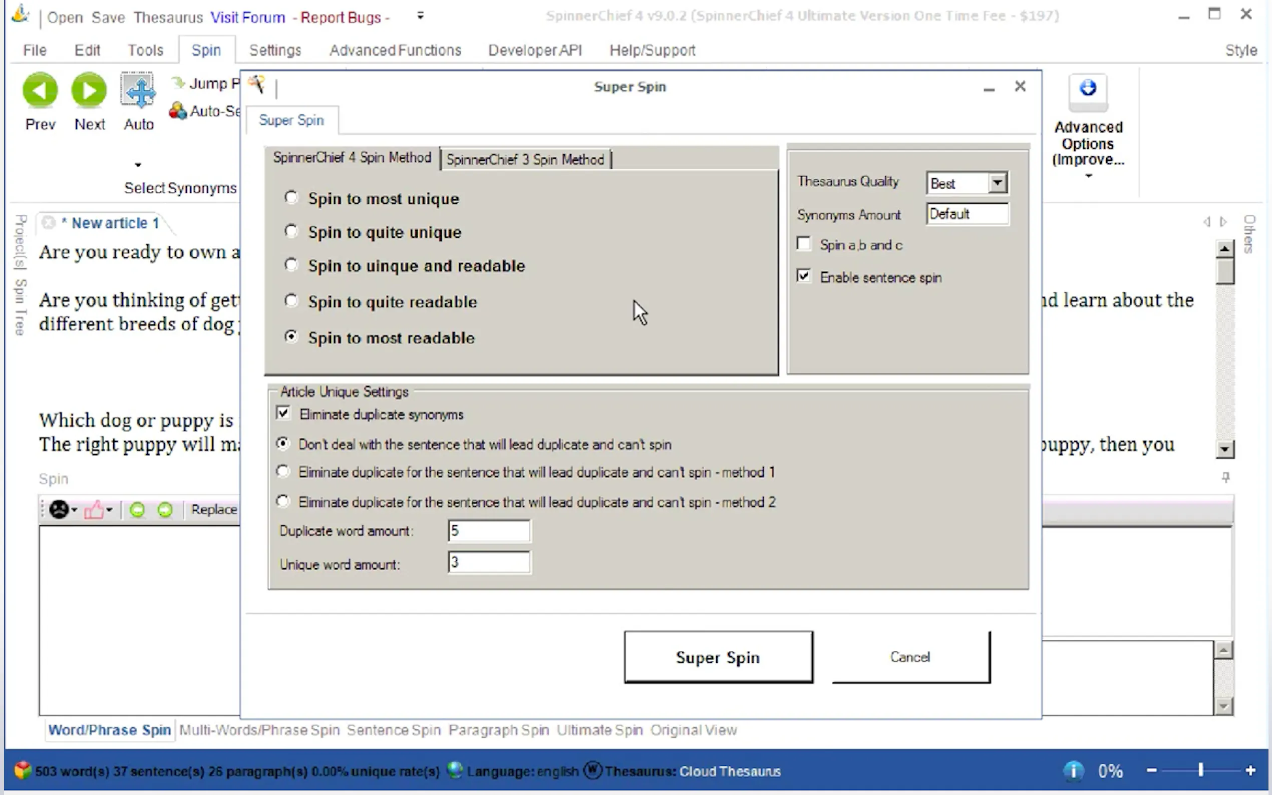 Spinner Chief gallery image