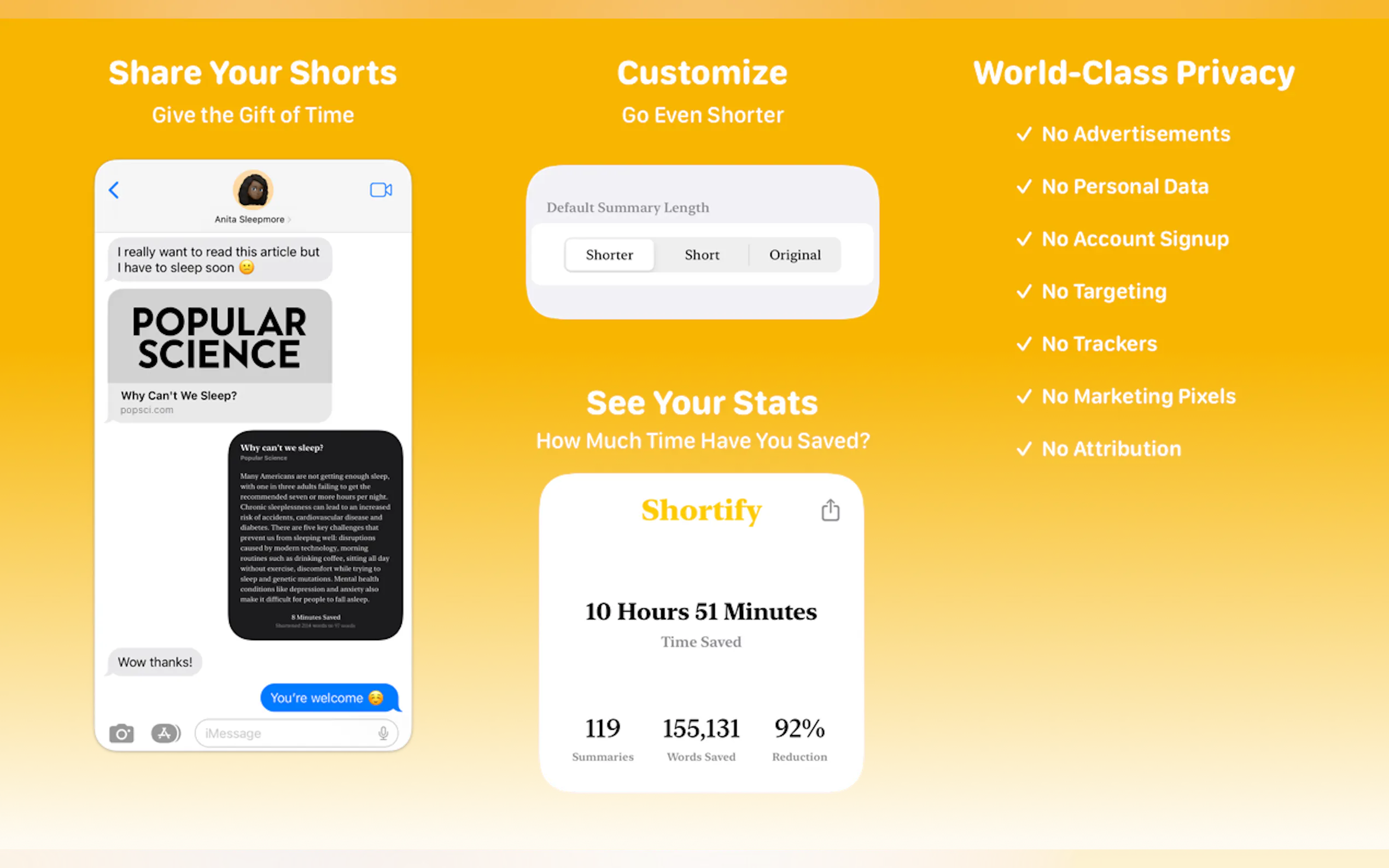 Shortify gallery image