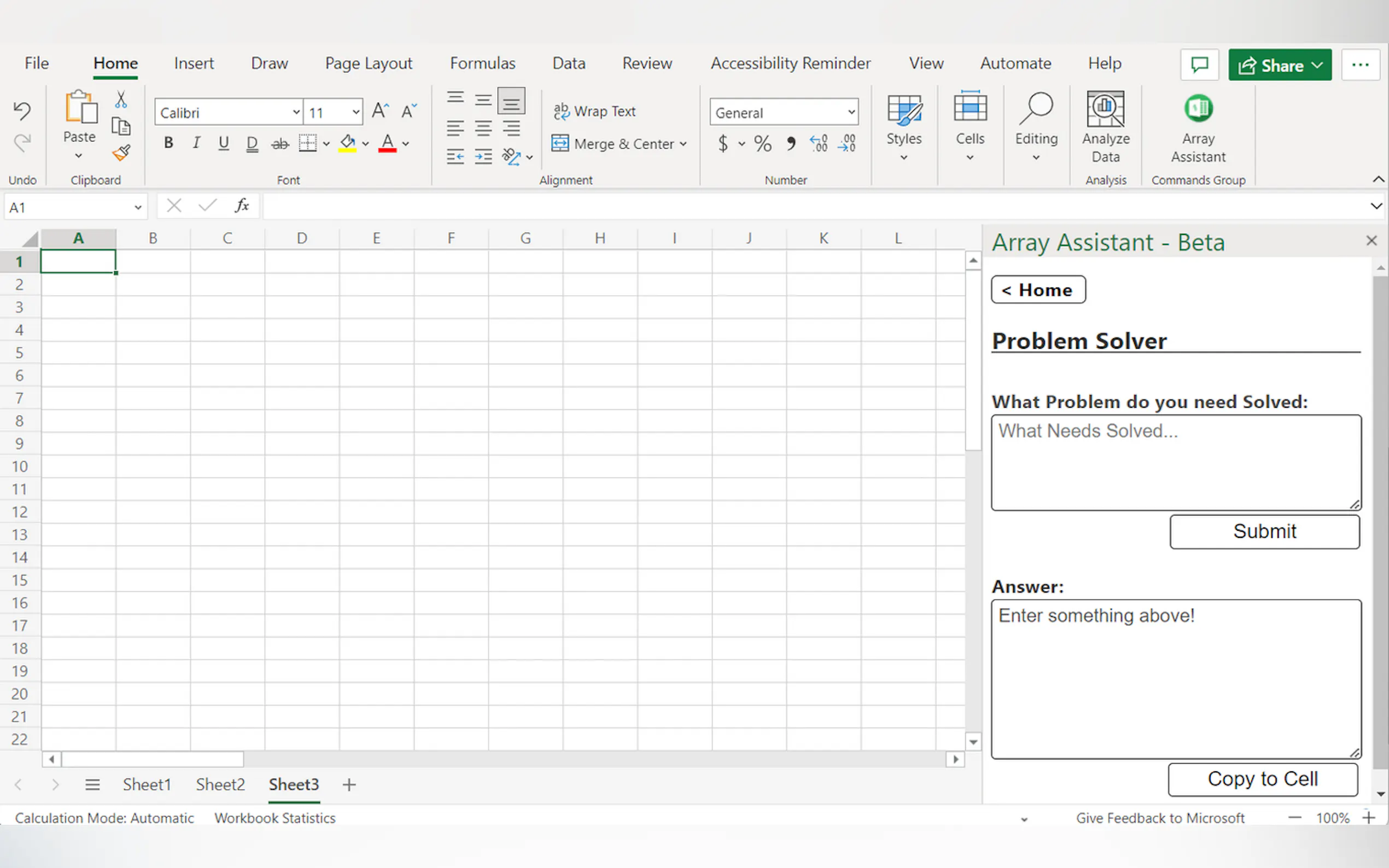 Array Assistant gallery image