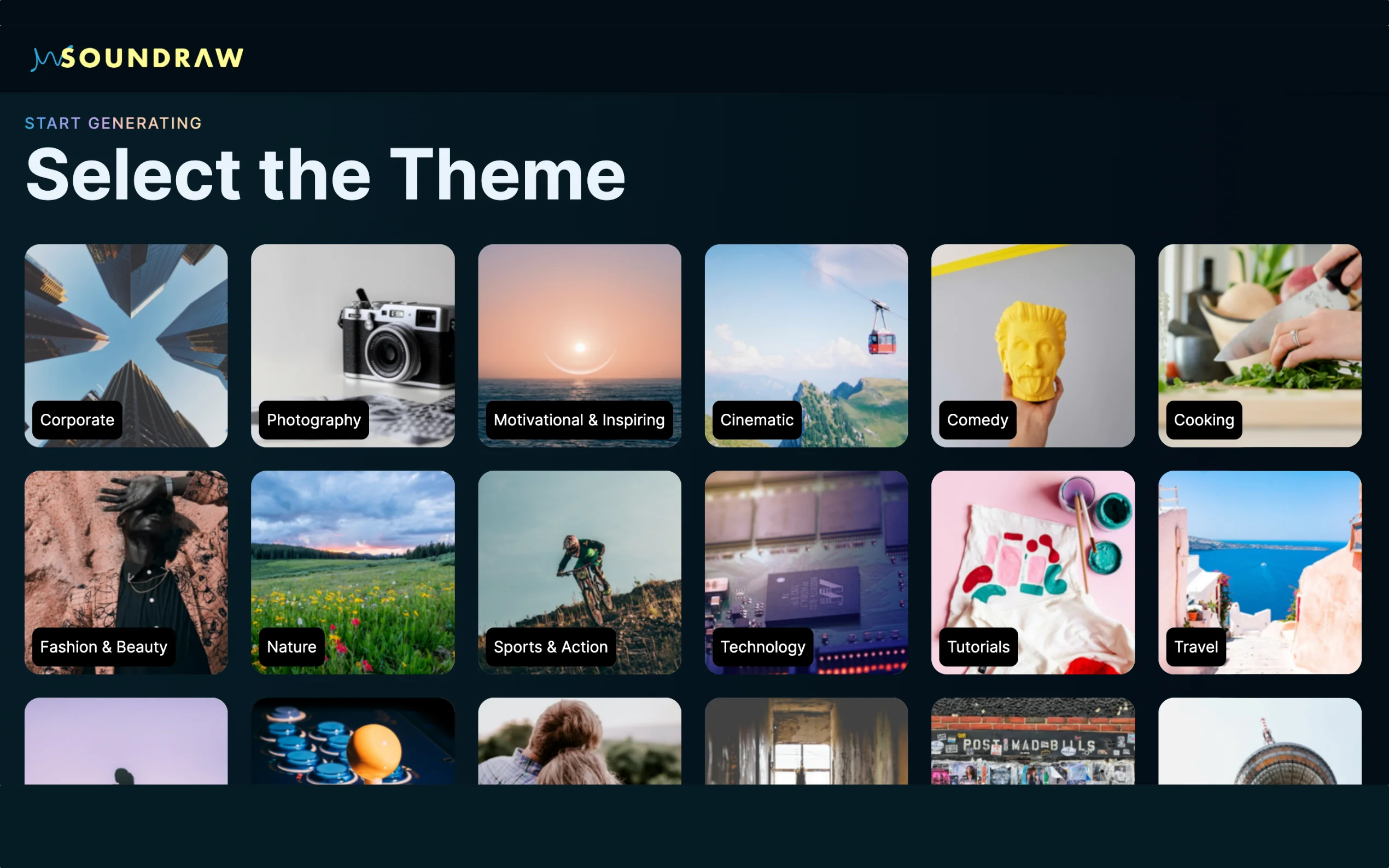 Soundraw gallery image