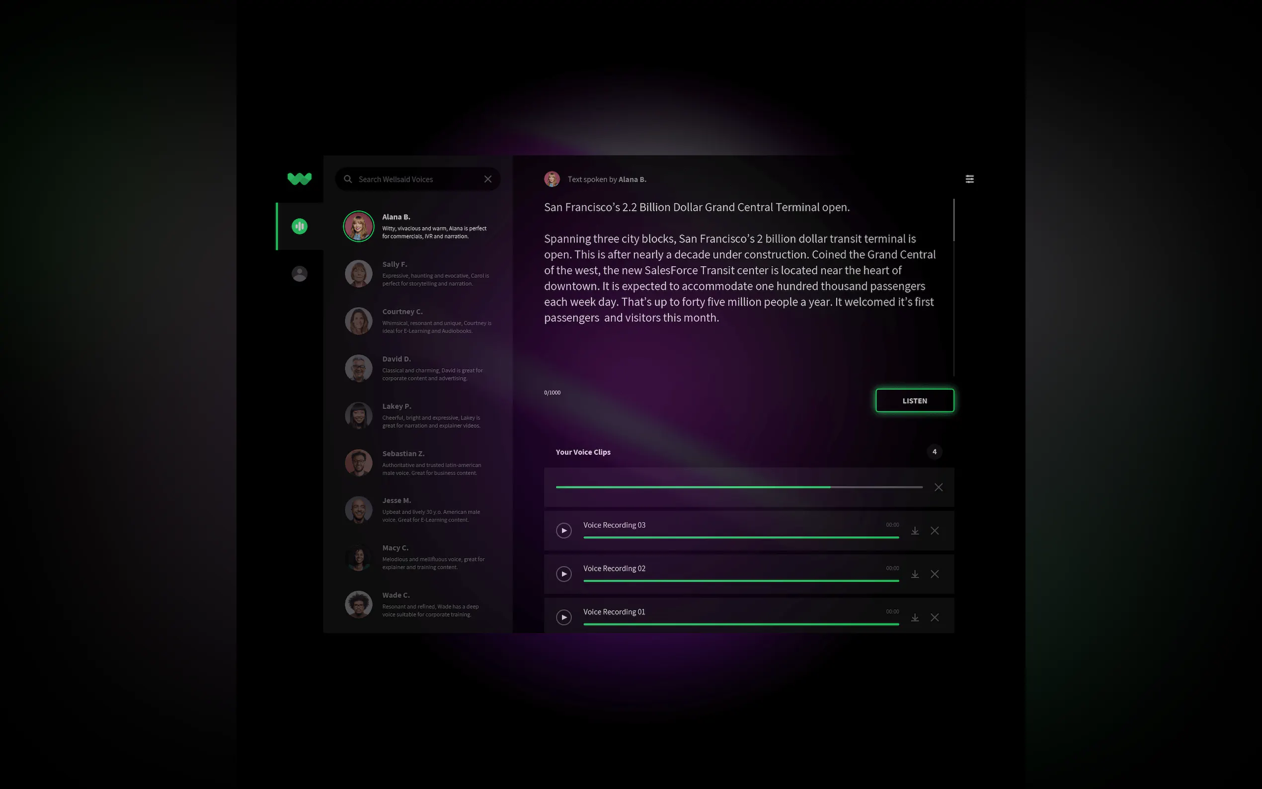 Wellsaidlabs gallery image