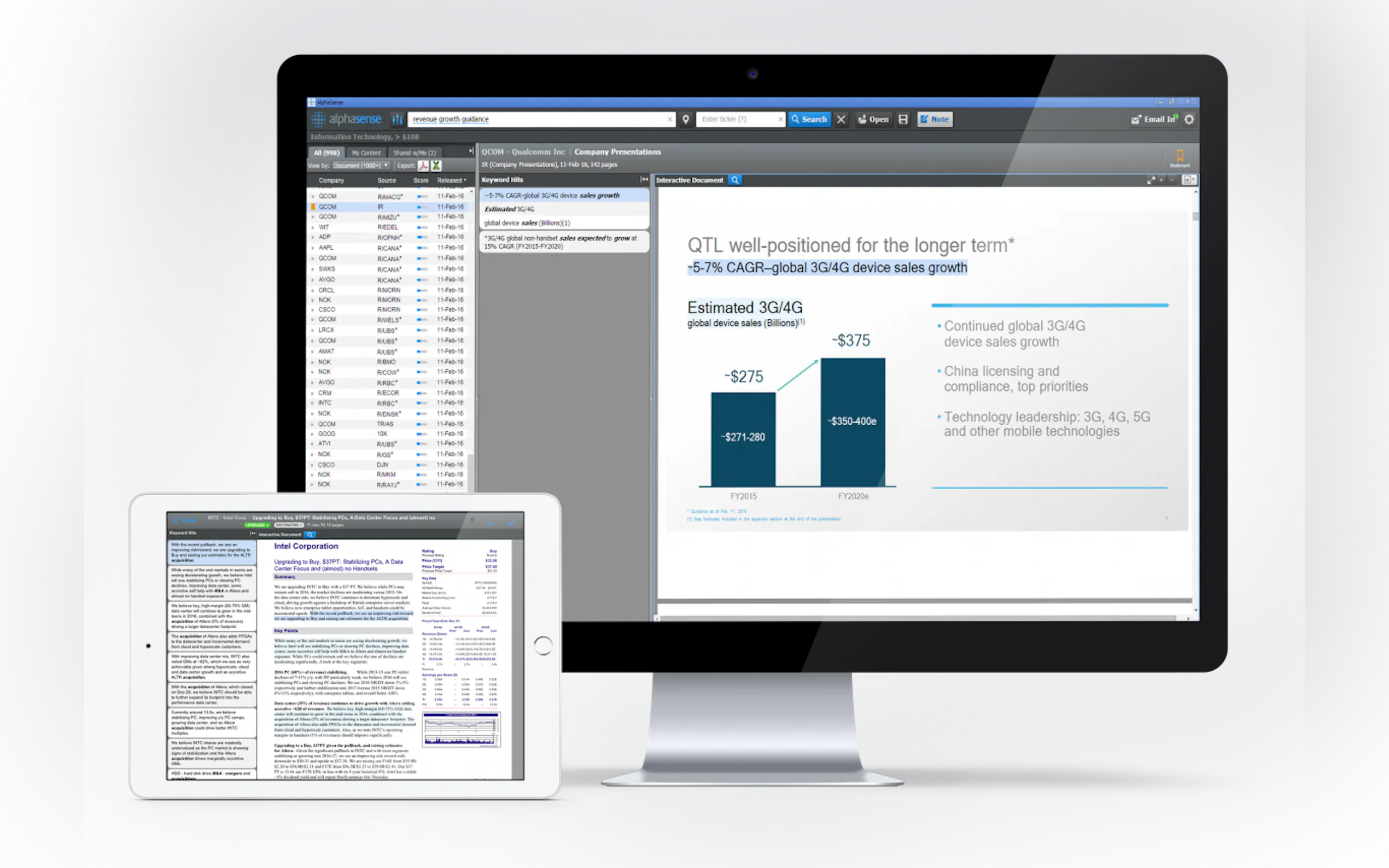 AlphaSense gallery image