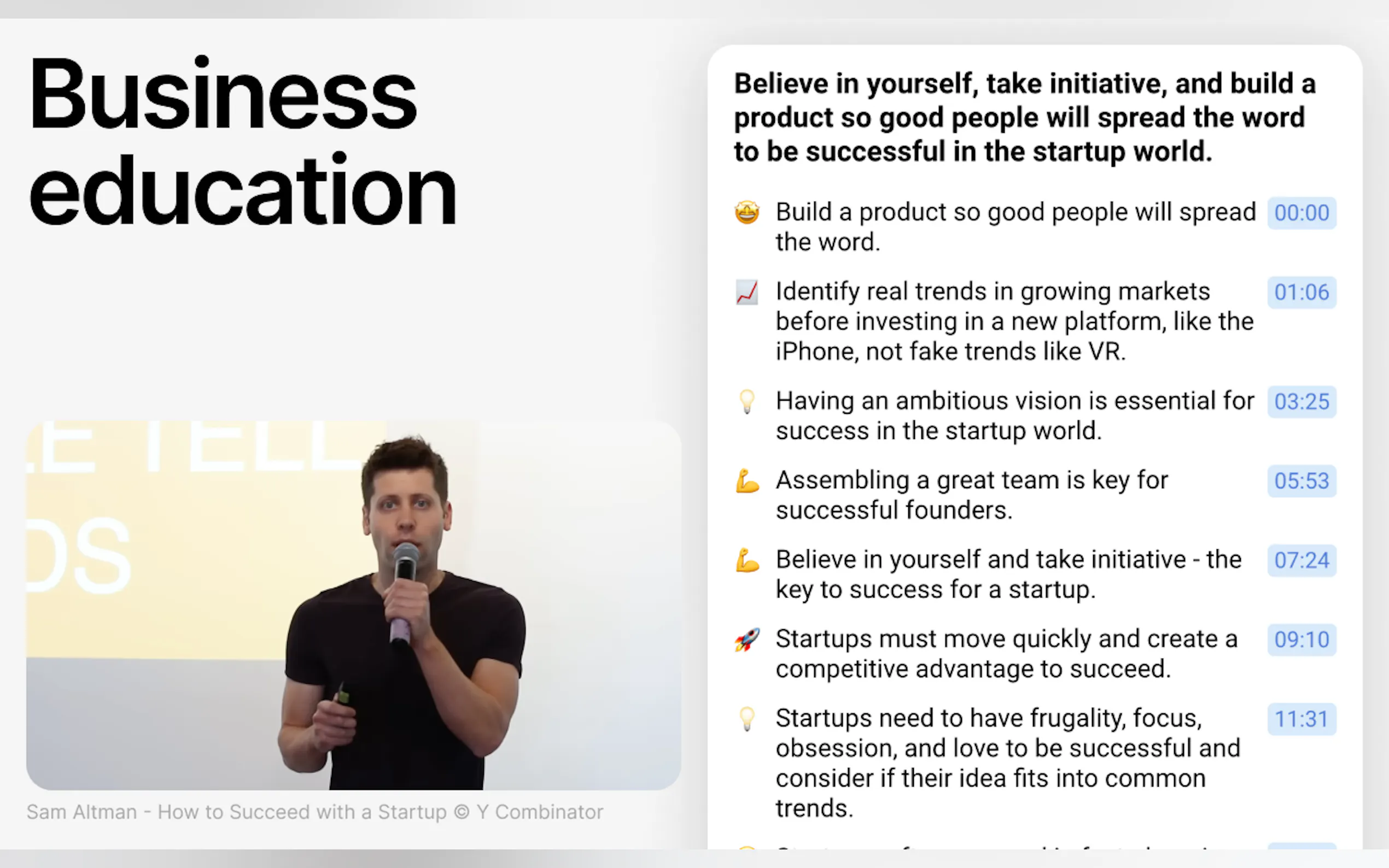 Eightify gallery image