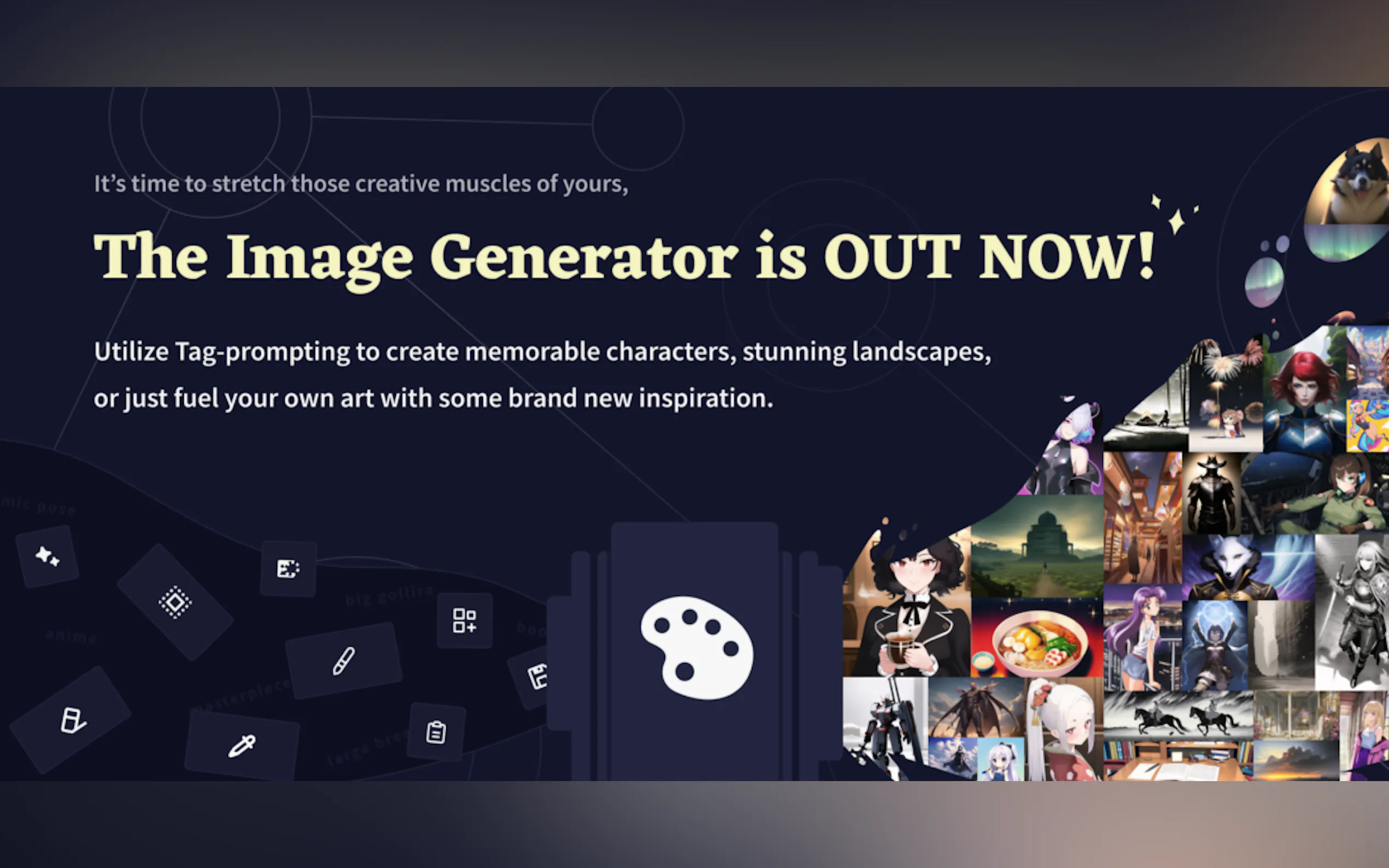 Novel AI gallery image