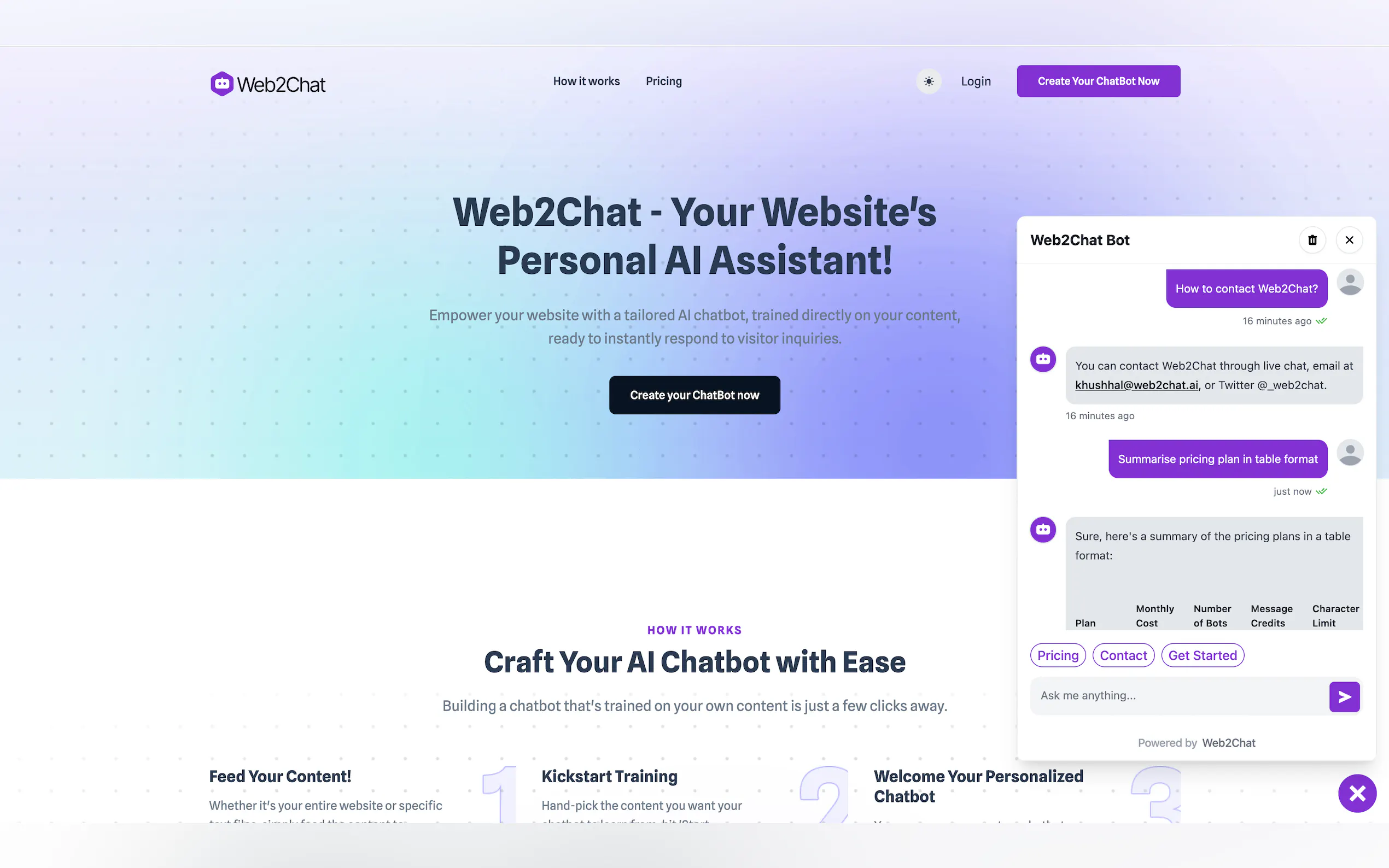 Web2Chat gallery image