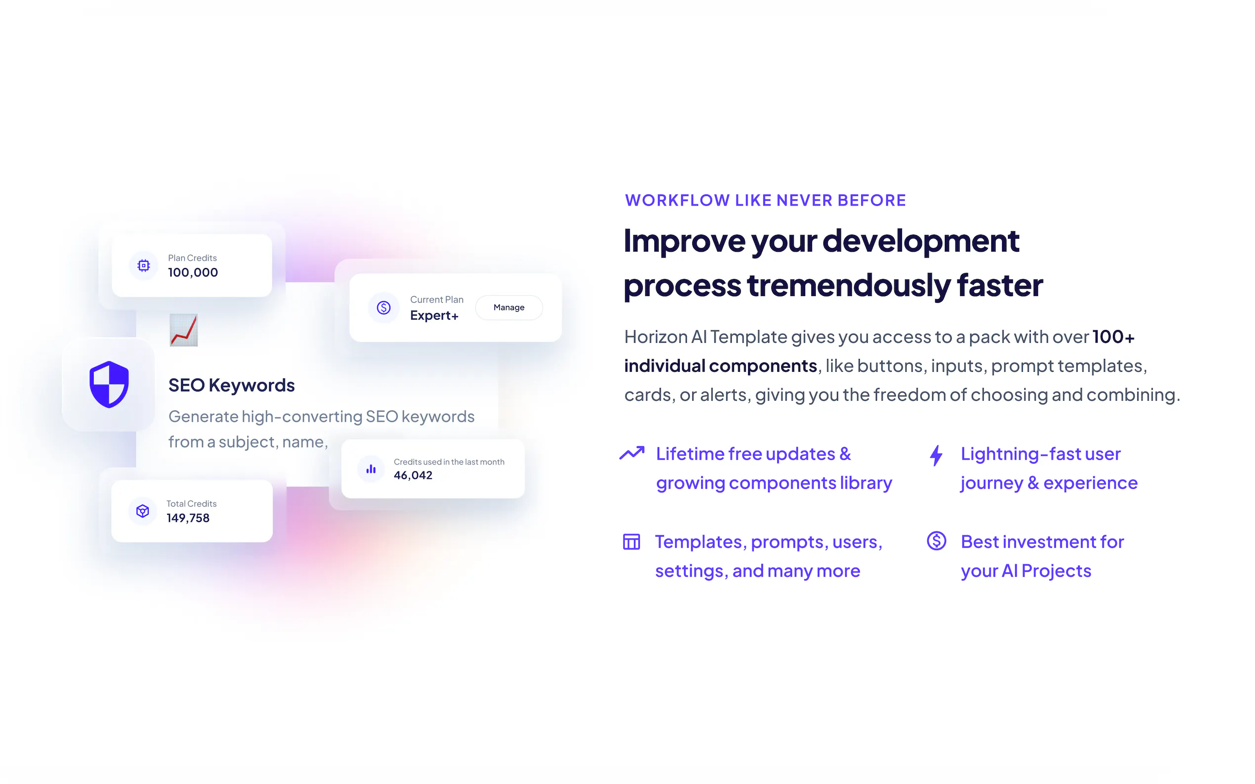 Horizon AI Template gallery image