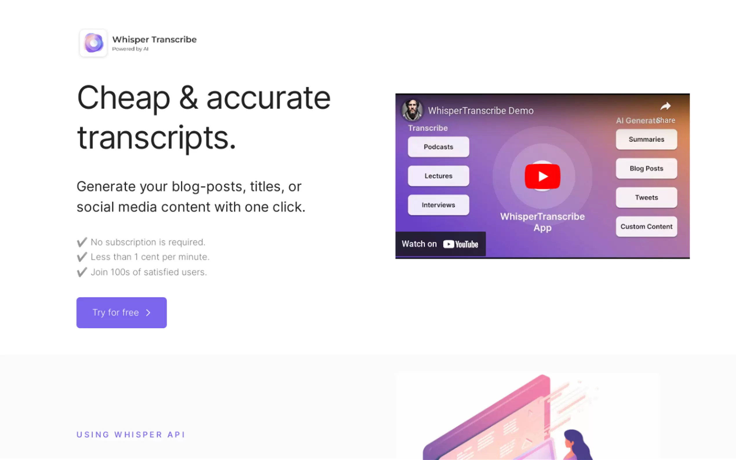 WhisperTranscribe gallery image
