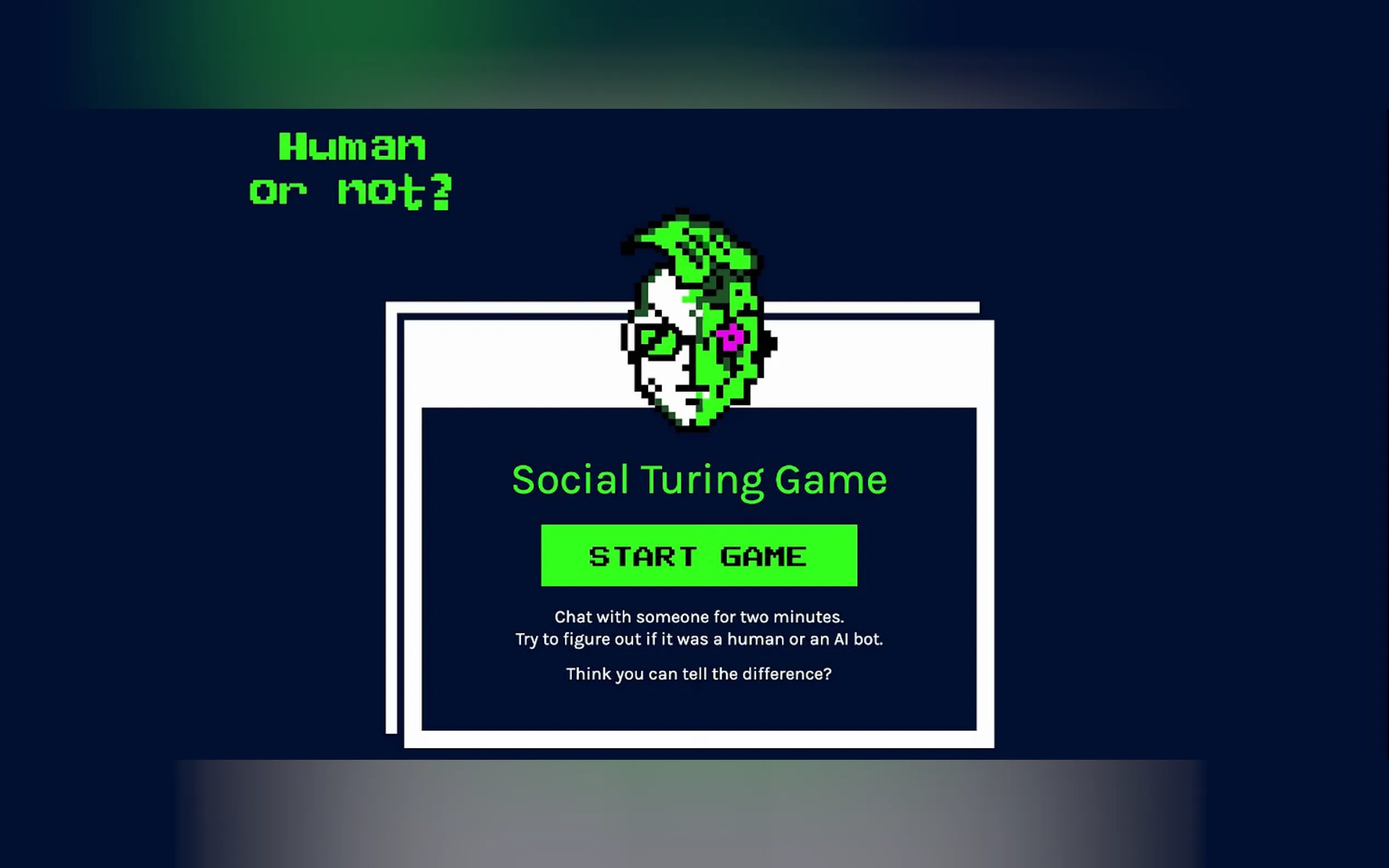 Human or Not: A Social Turing Game gallery image