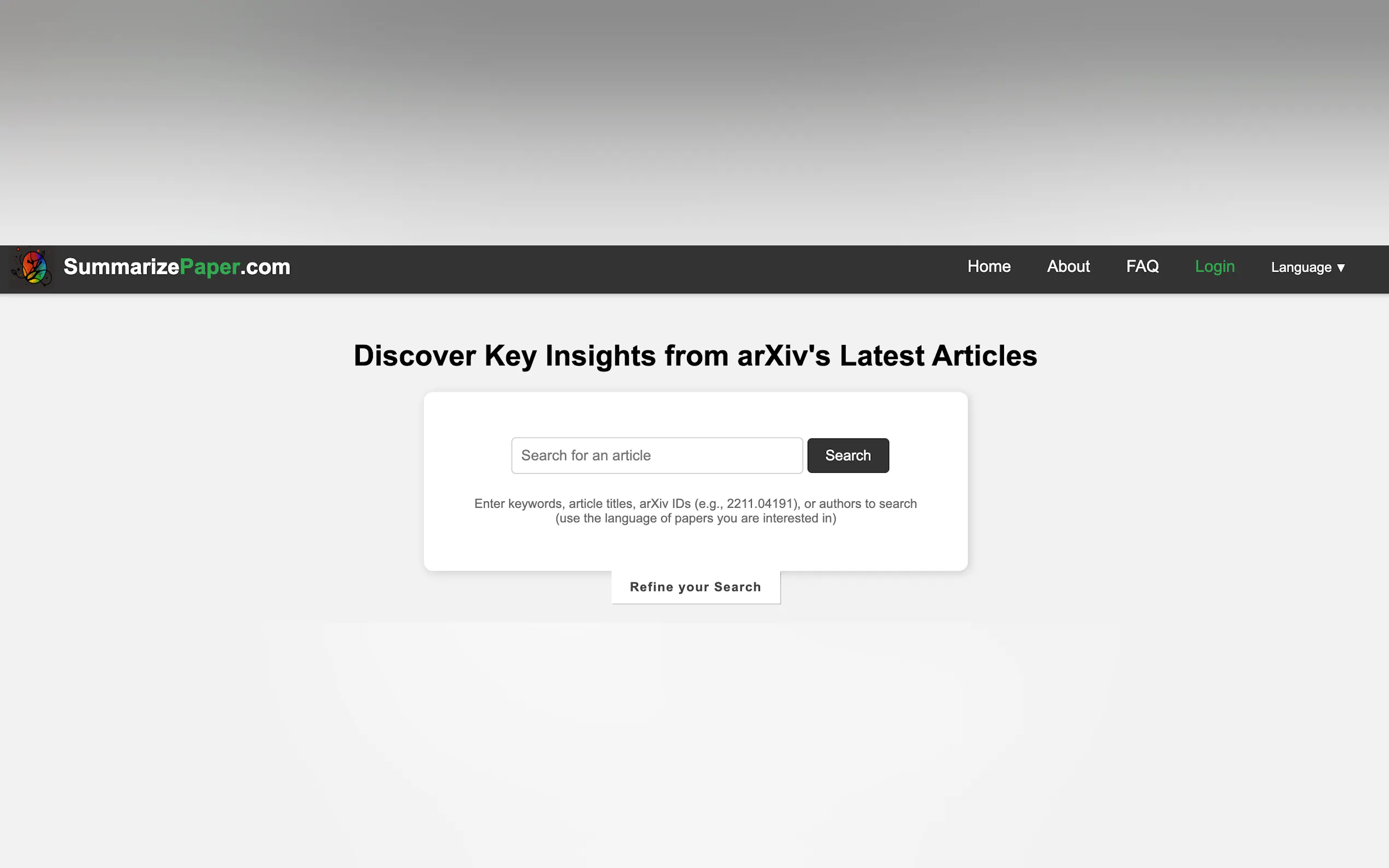 SummarizePaper gallery image