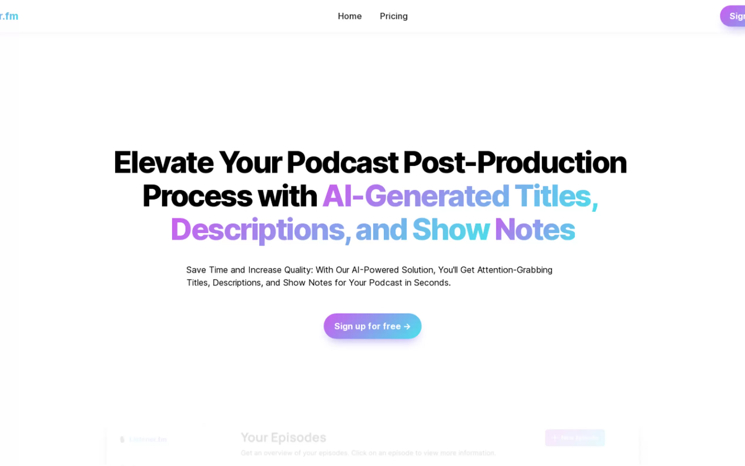 Listener.fm gallery image