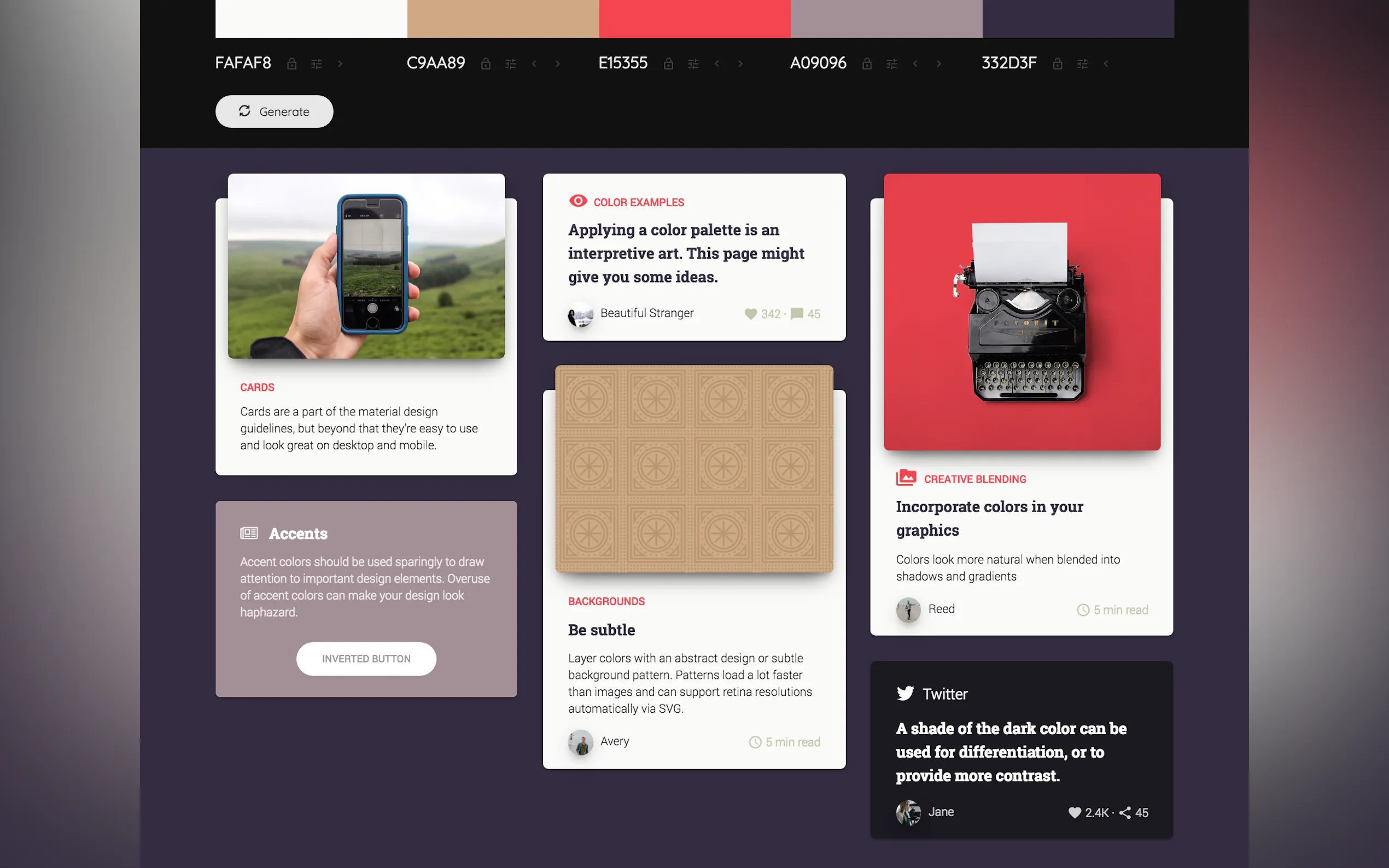 Colormind gallery image