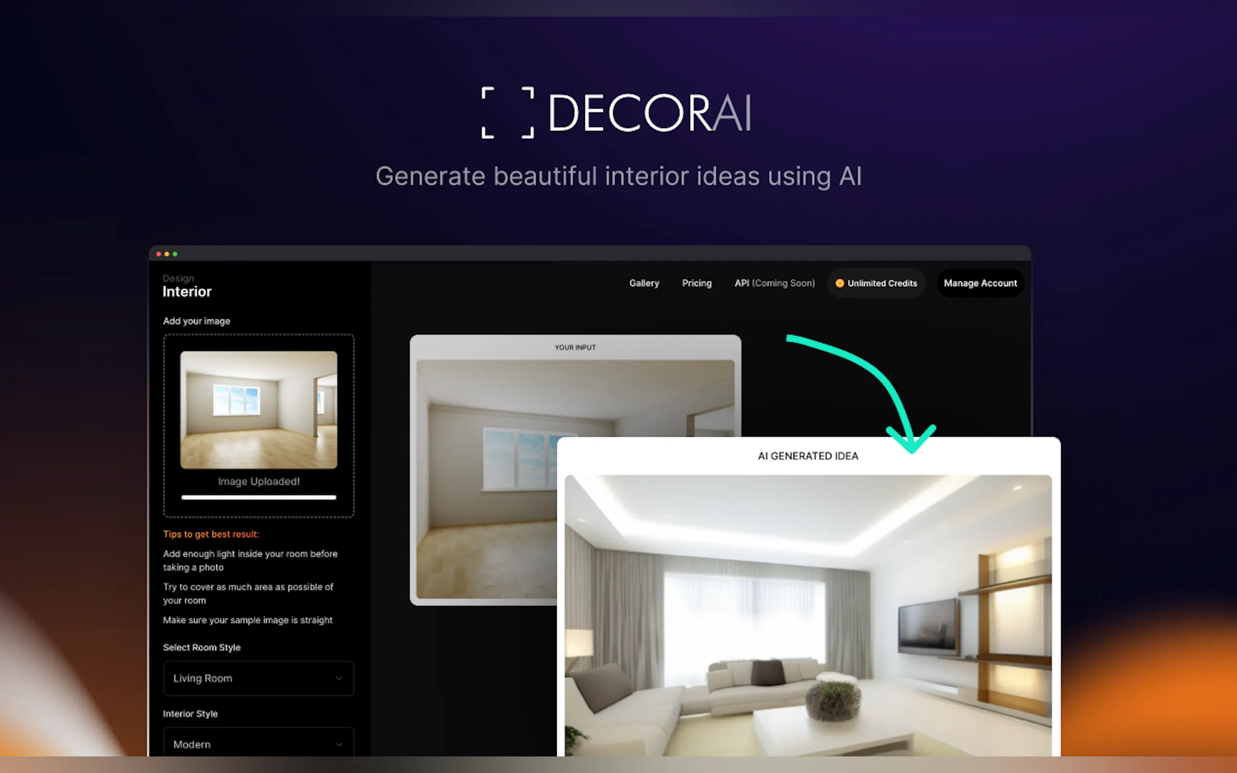 DecorAI gallery image