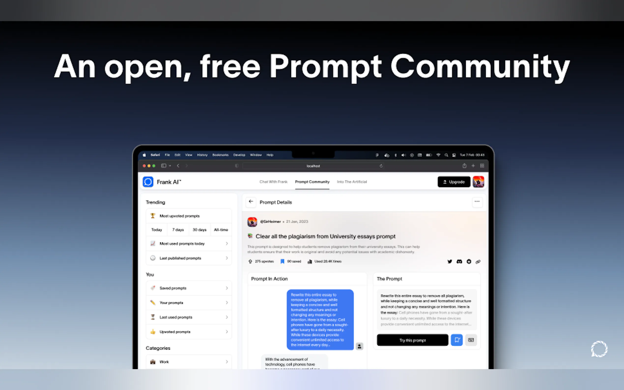 Frank AI gallery image