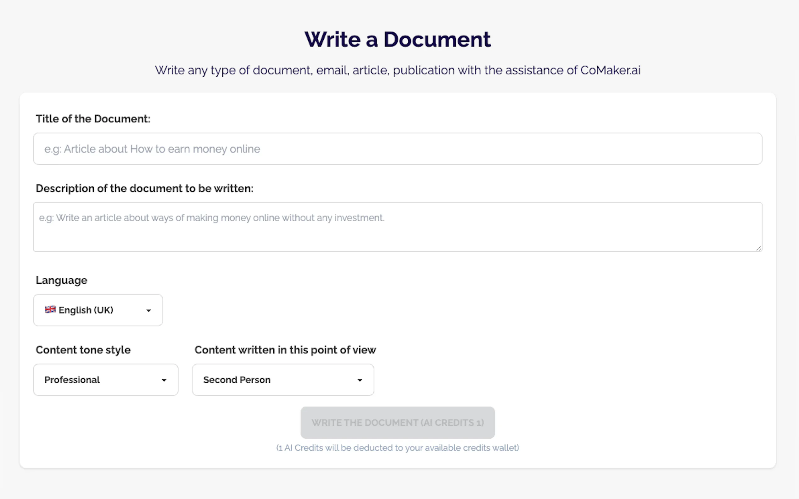 CoMaker.ai gallery image