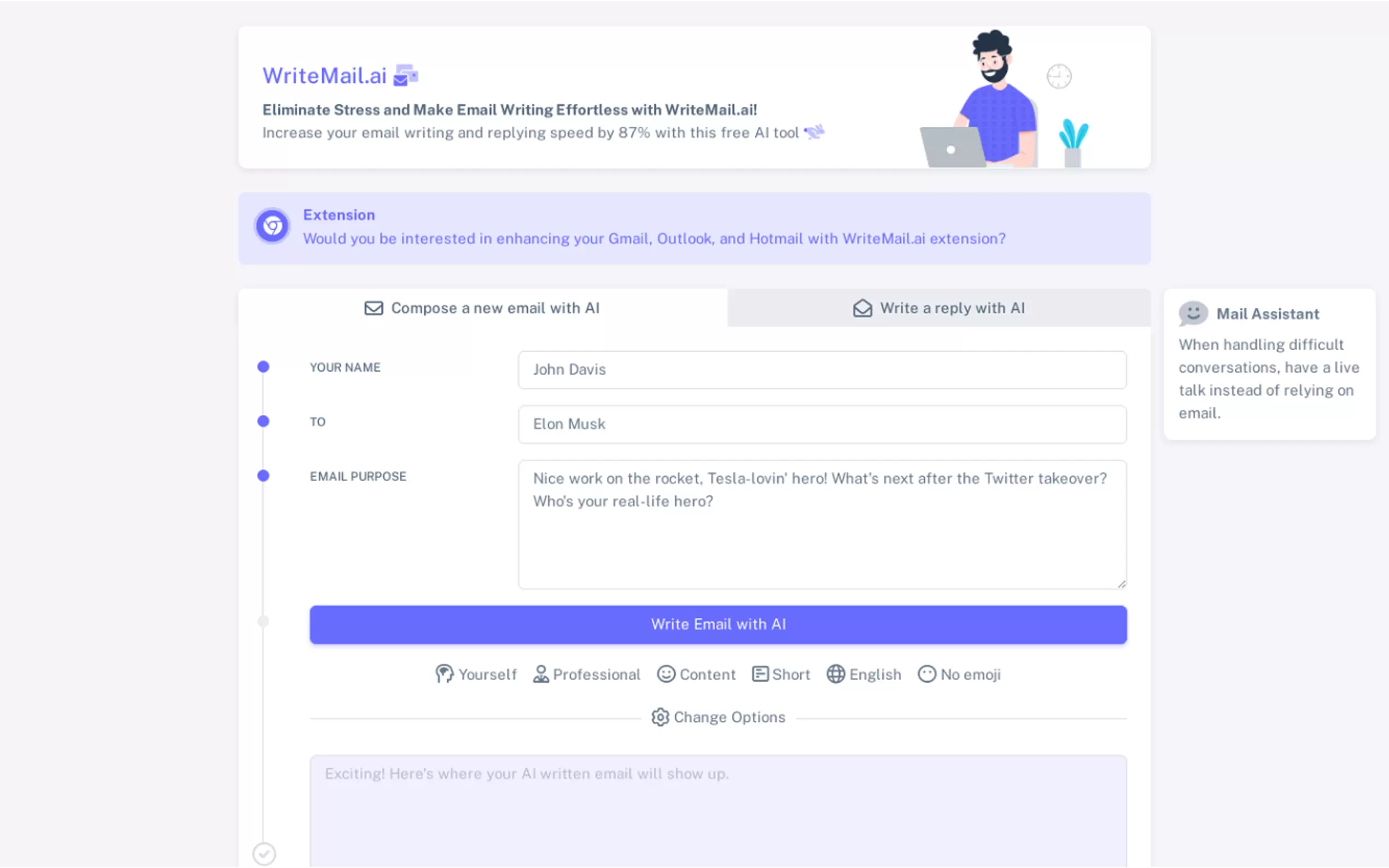 Writemail gallery image