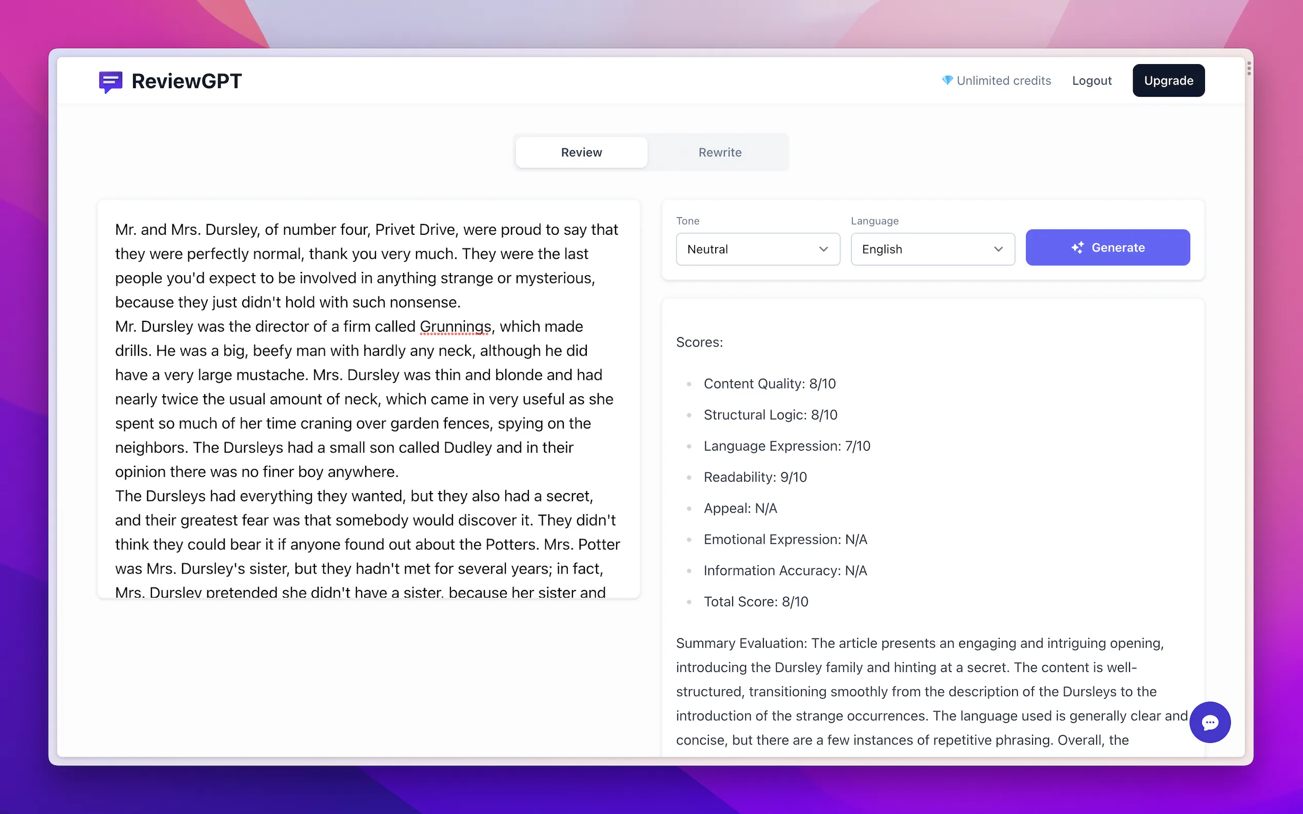 ReviewGPT gallery image
