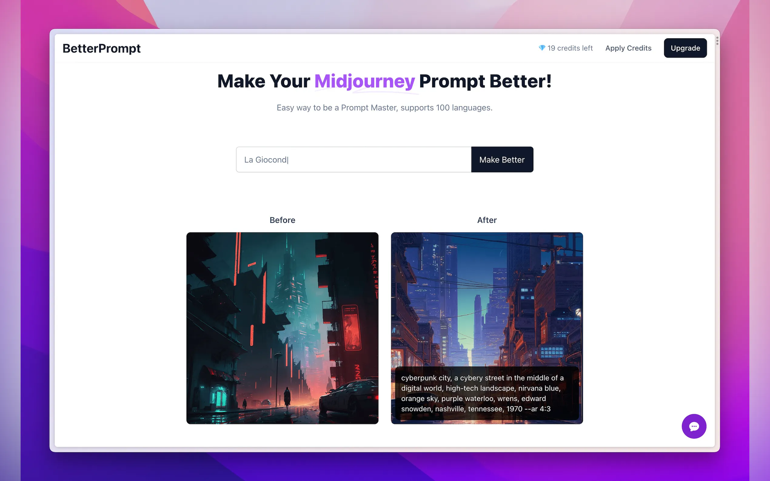 BetterPrompt gallery image