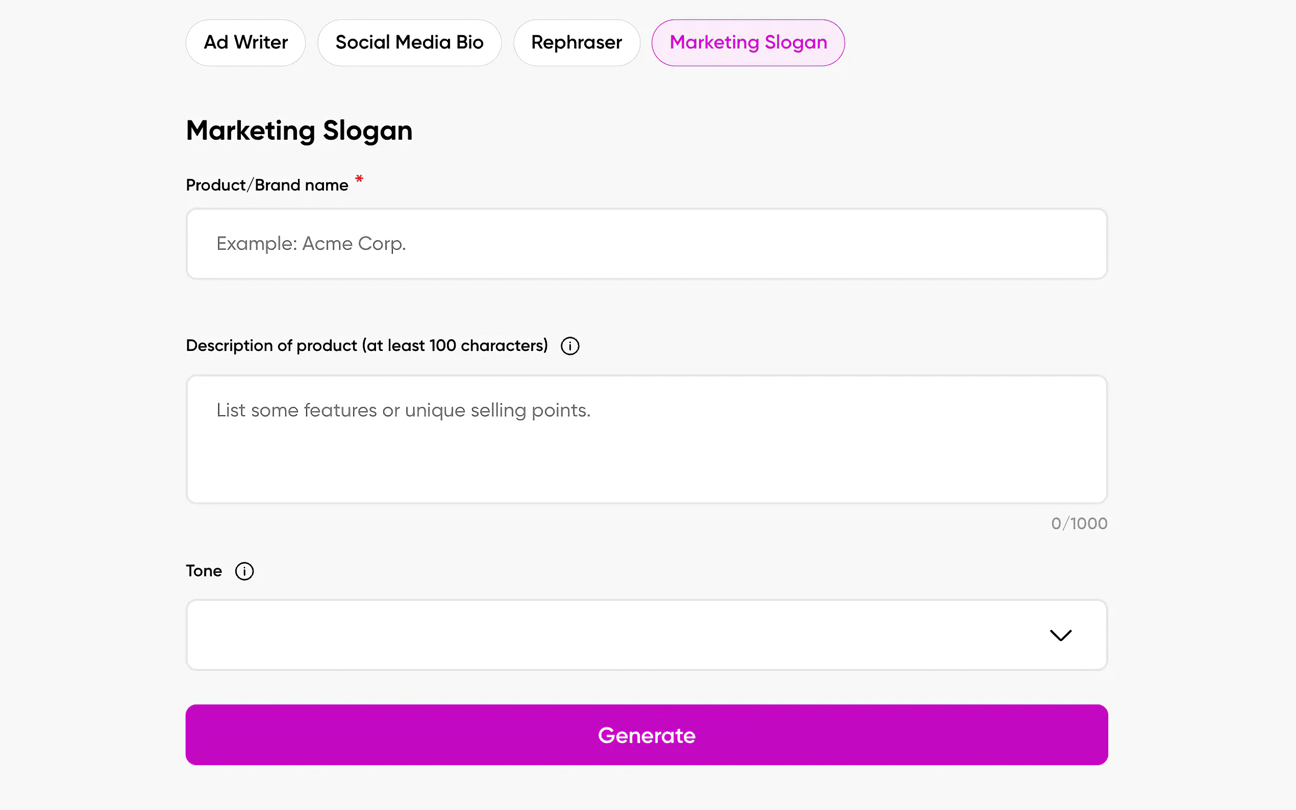 AI Writer by Picsart gallery image