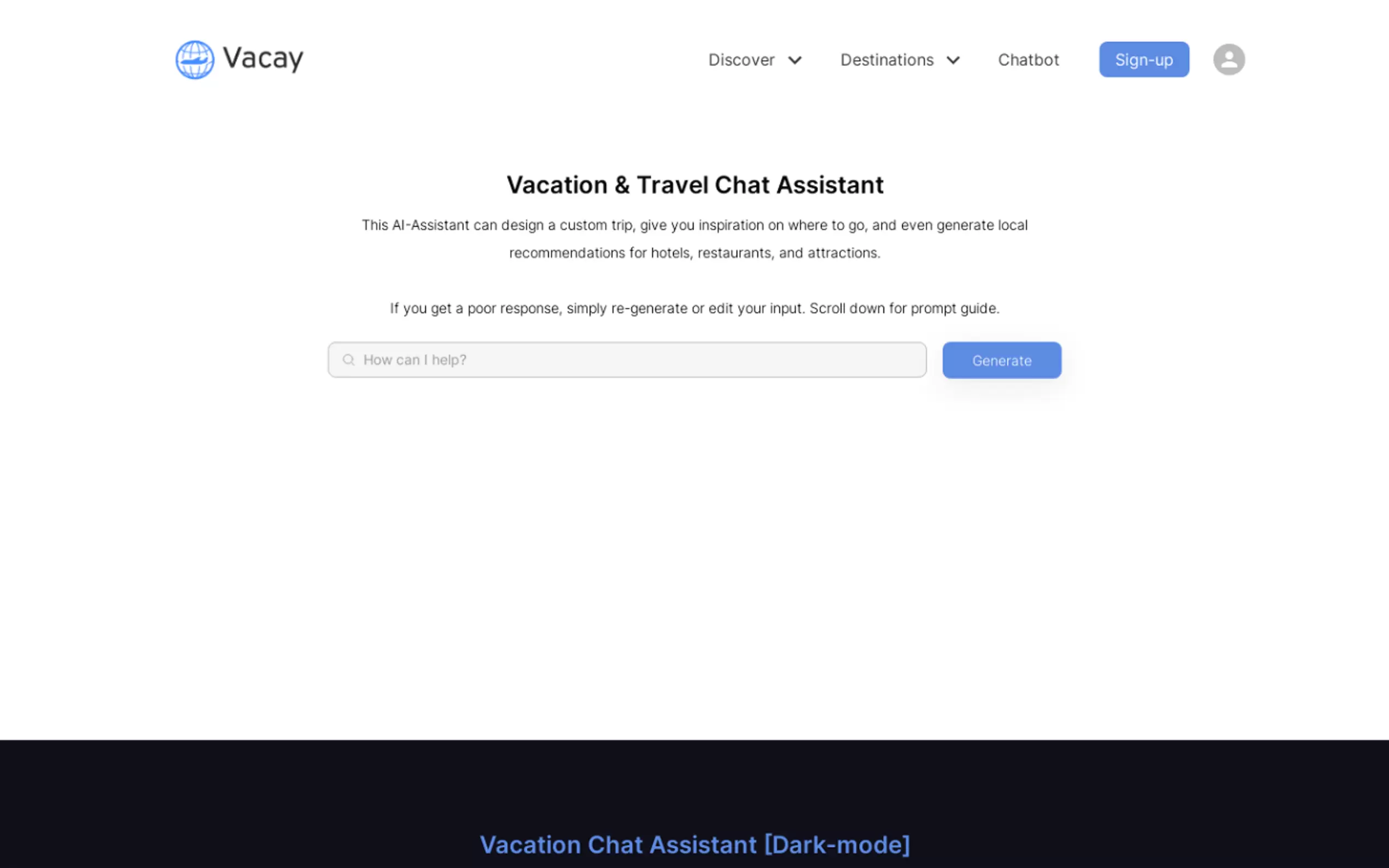 Vacation & Travel Chat gallery image
