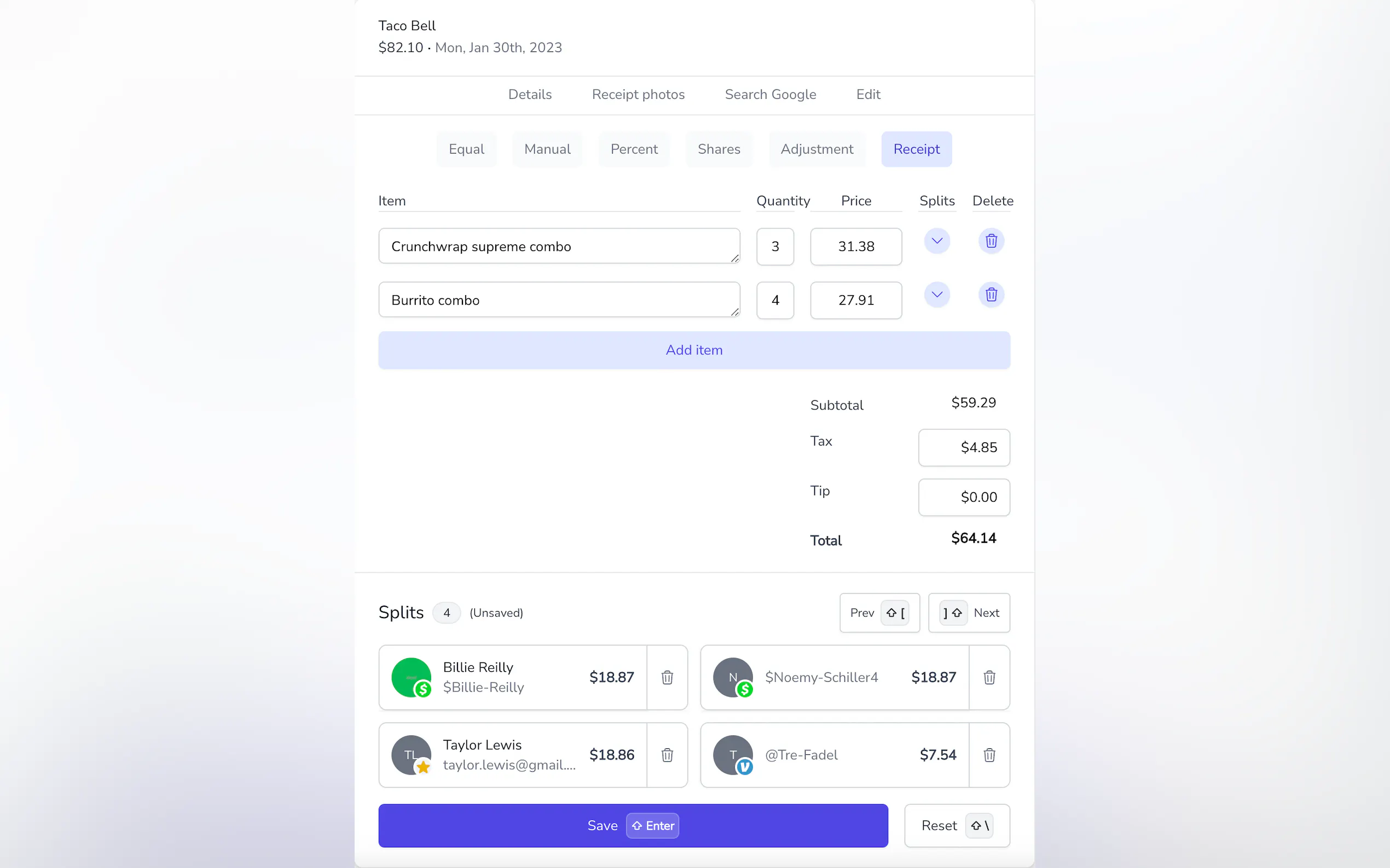 SplitMyExpenses gallery image
