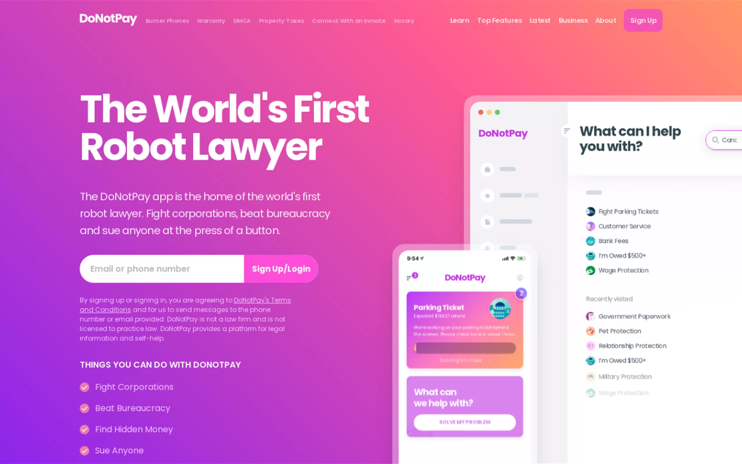 DoNotPay gallery image