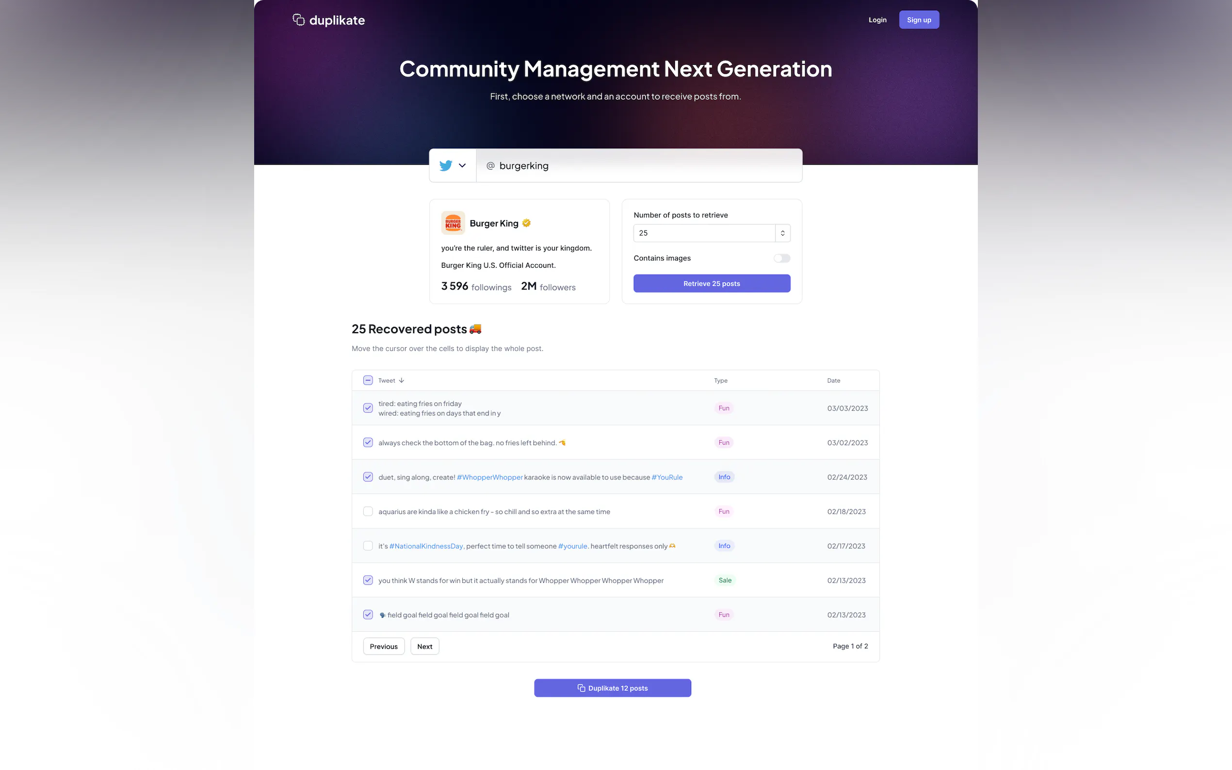 Duplikate gallery image