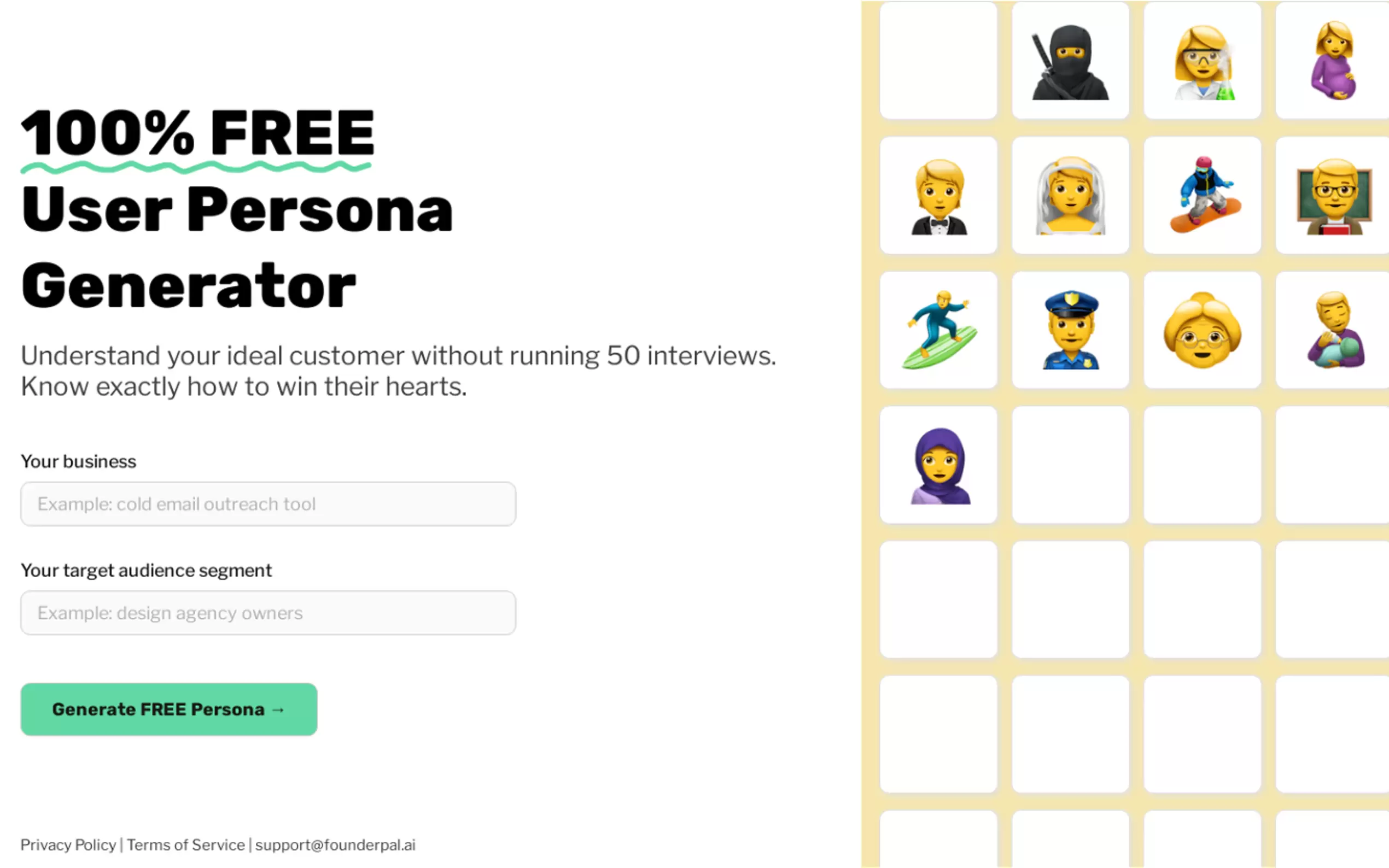 User Persona Generator gallery image