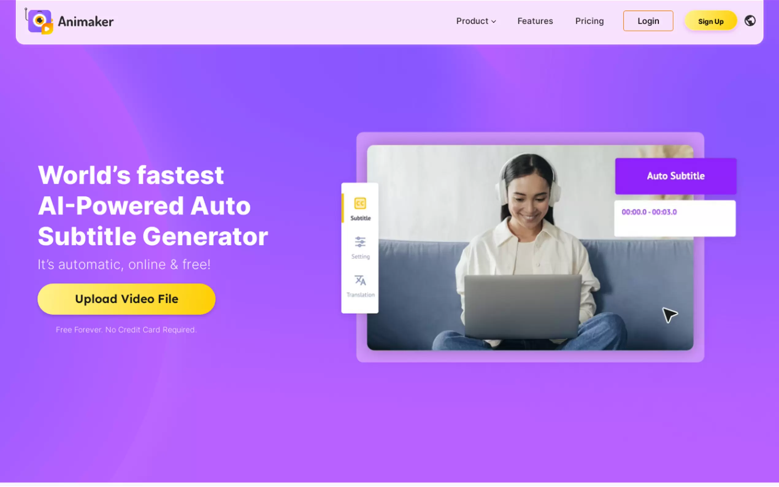 Animaker Subtitles gallery image