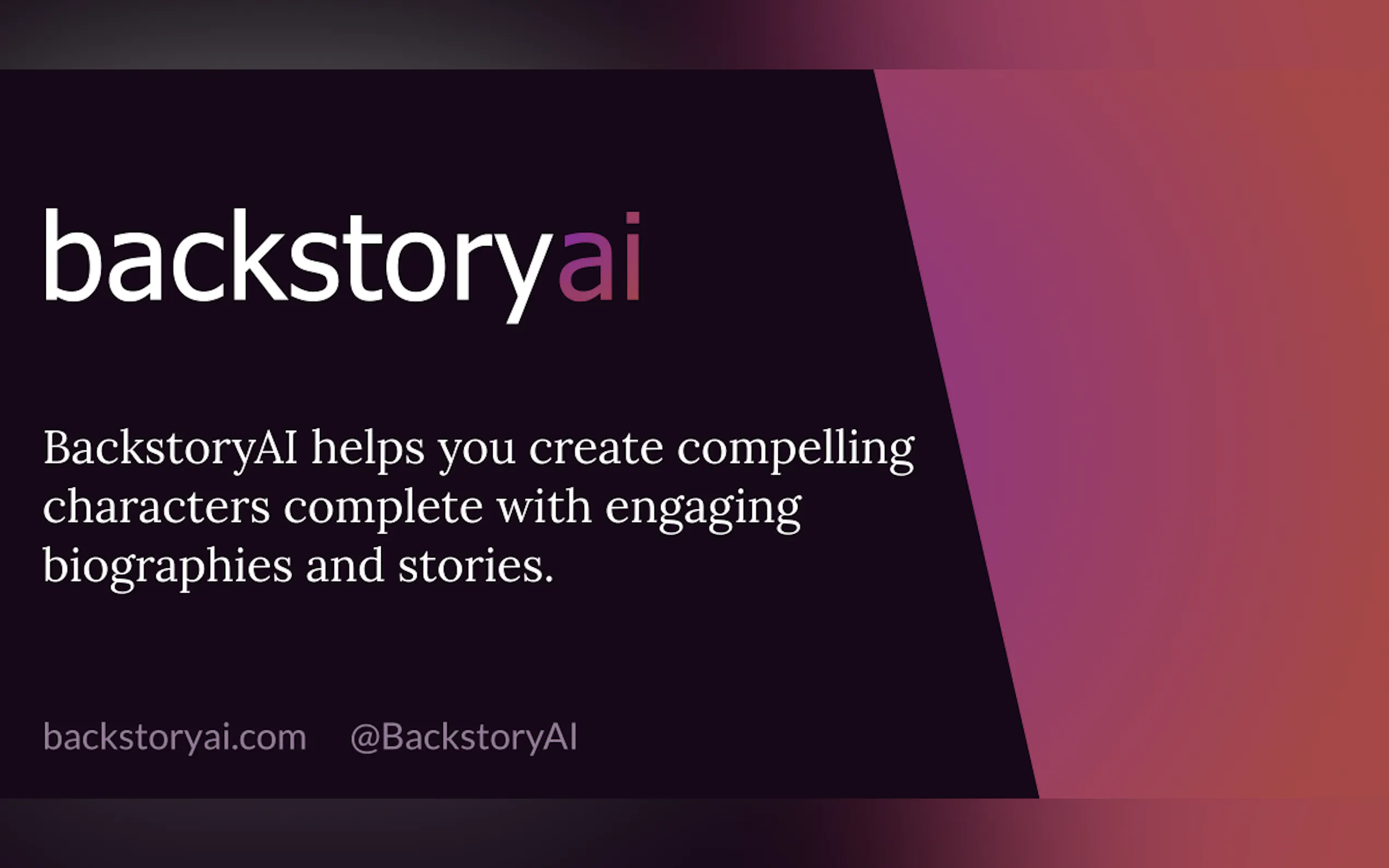 BackstoryAI gallery image