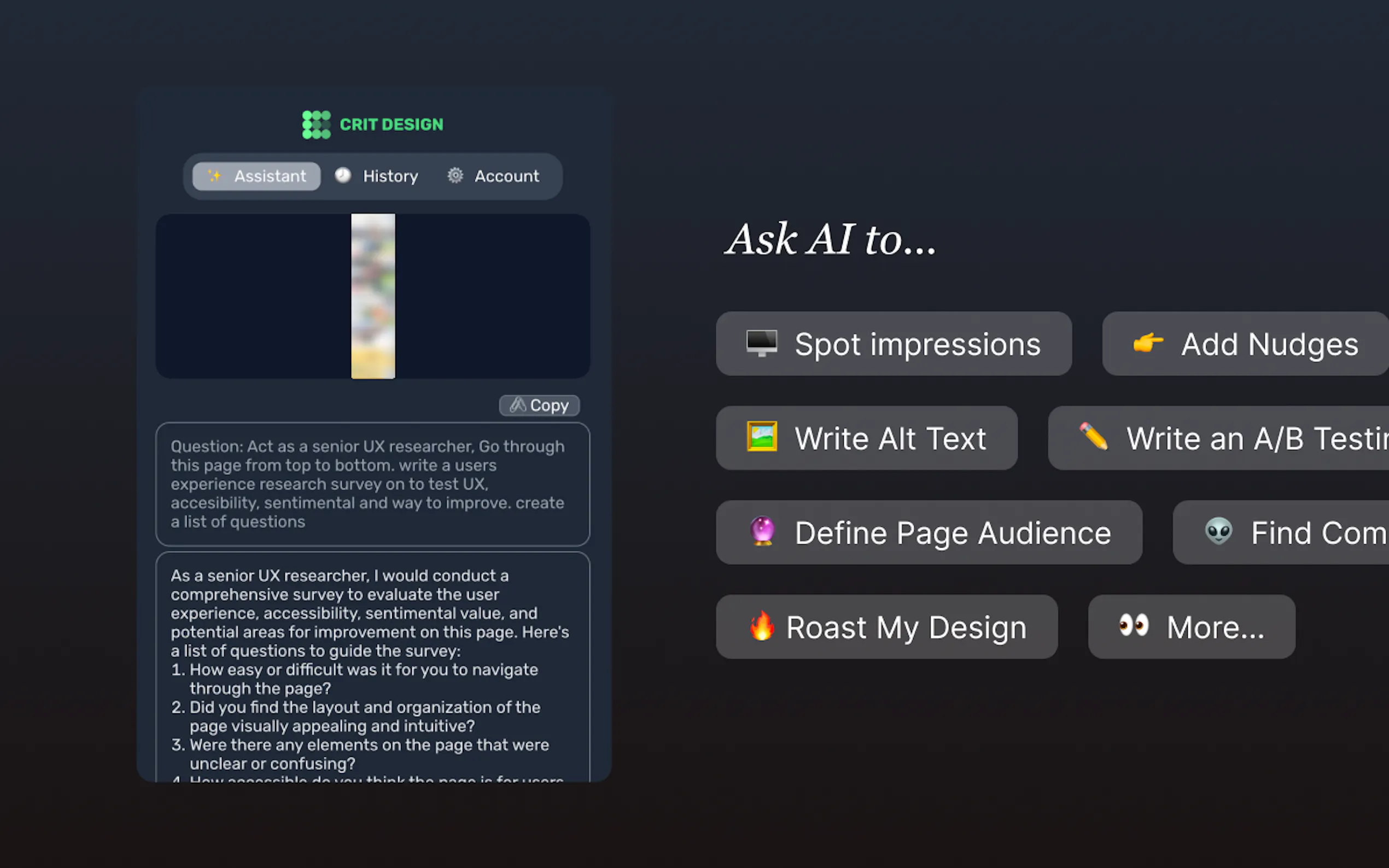 Crit Design gallery image