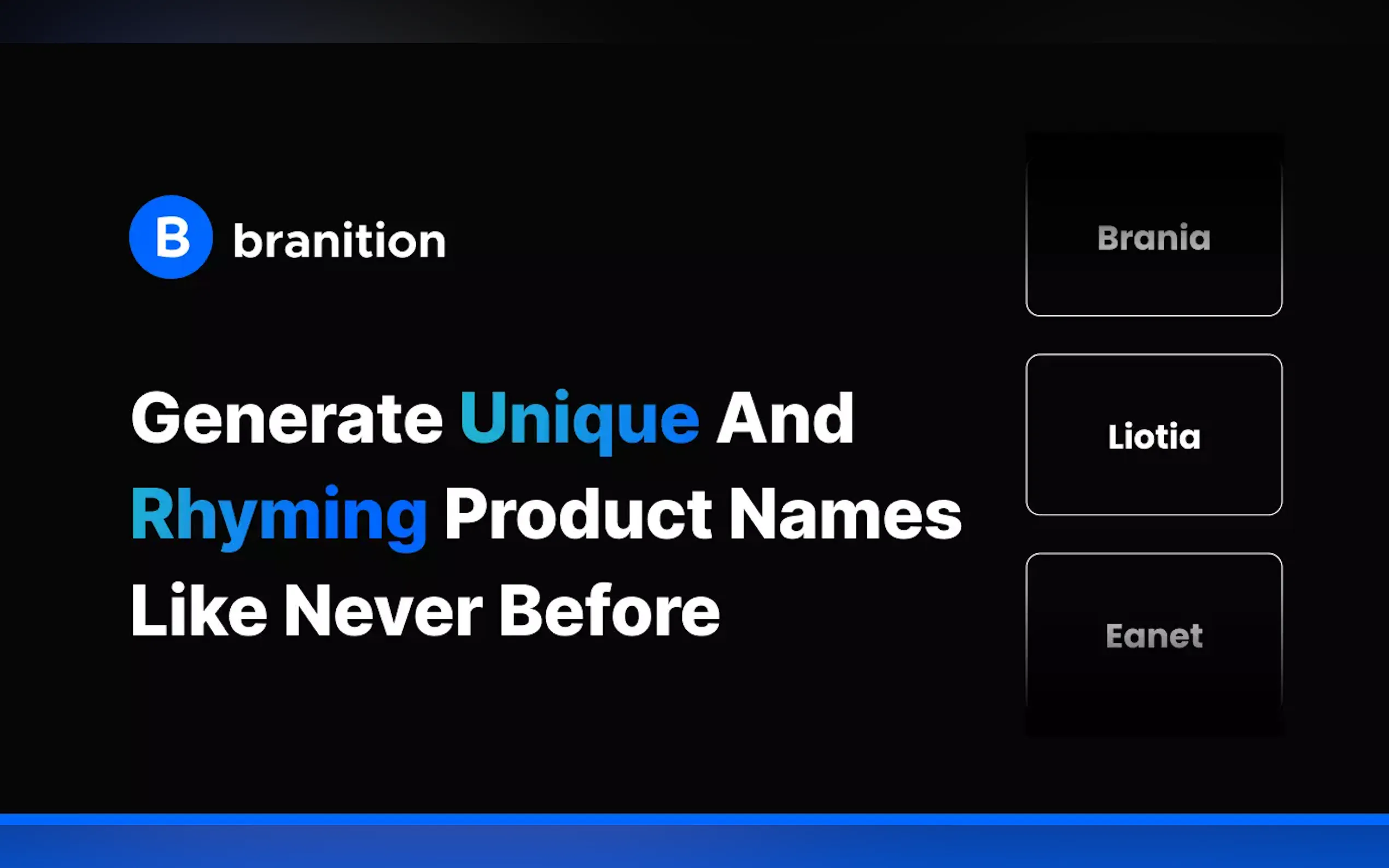 Business Name Generator by Branition gallery image