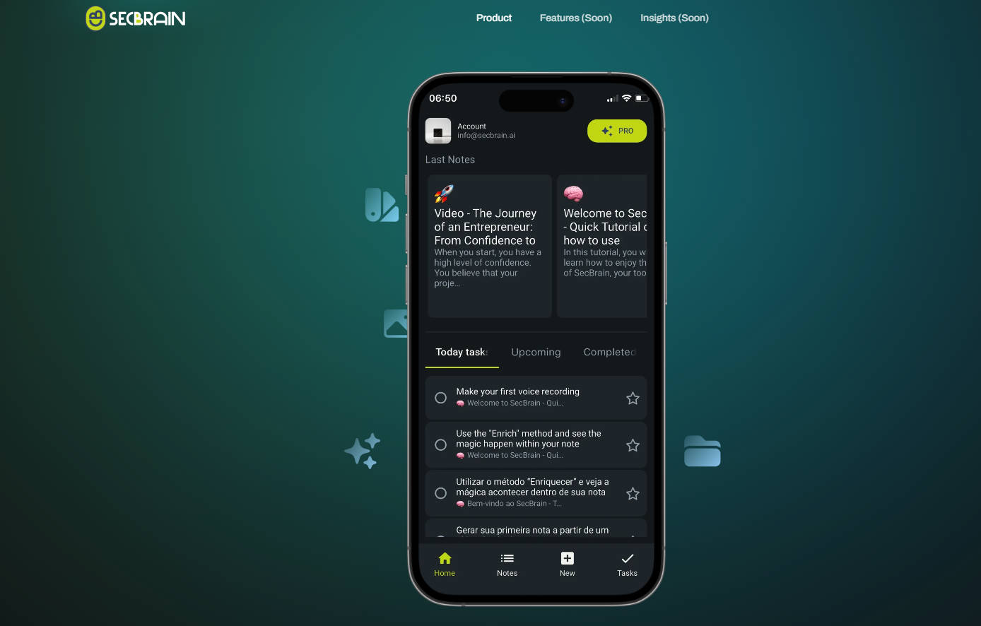 SecBrain - AI Voice Recorder gallery image