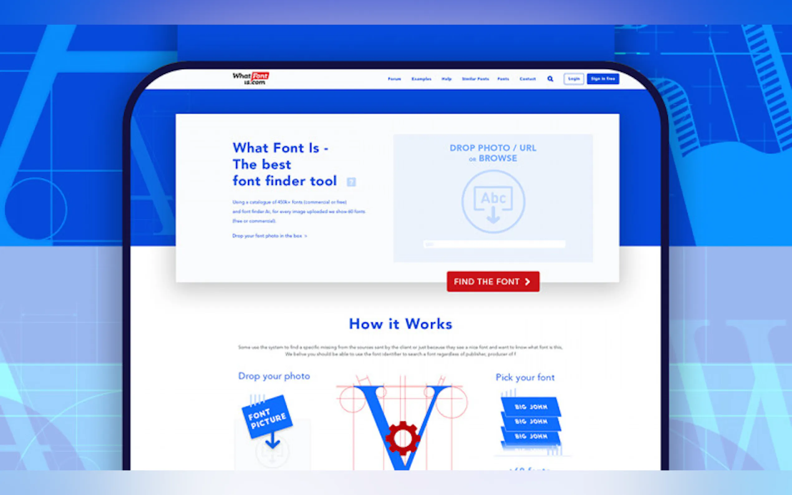 What font is gallery image