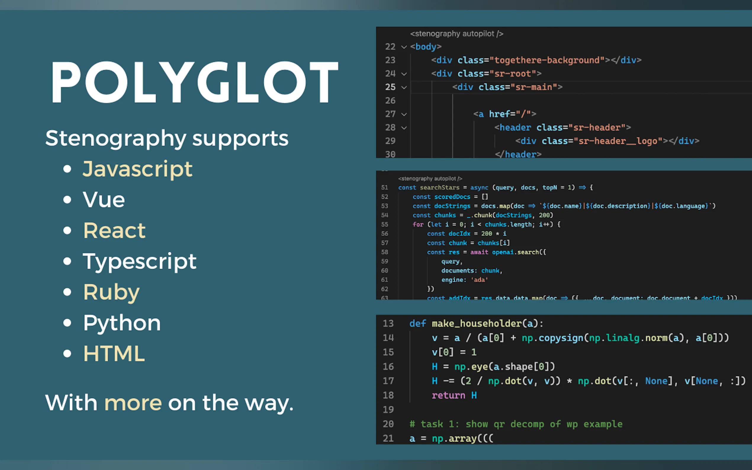 Stenography gallery image