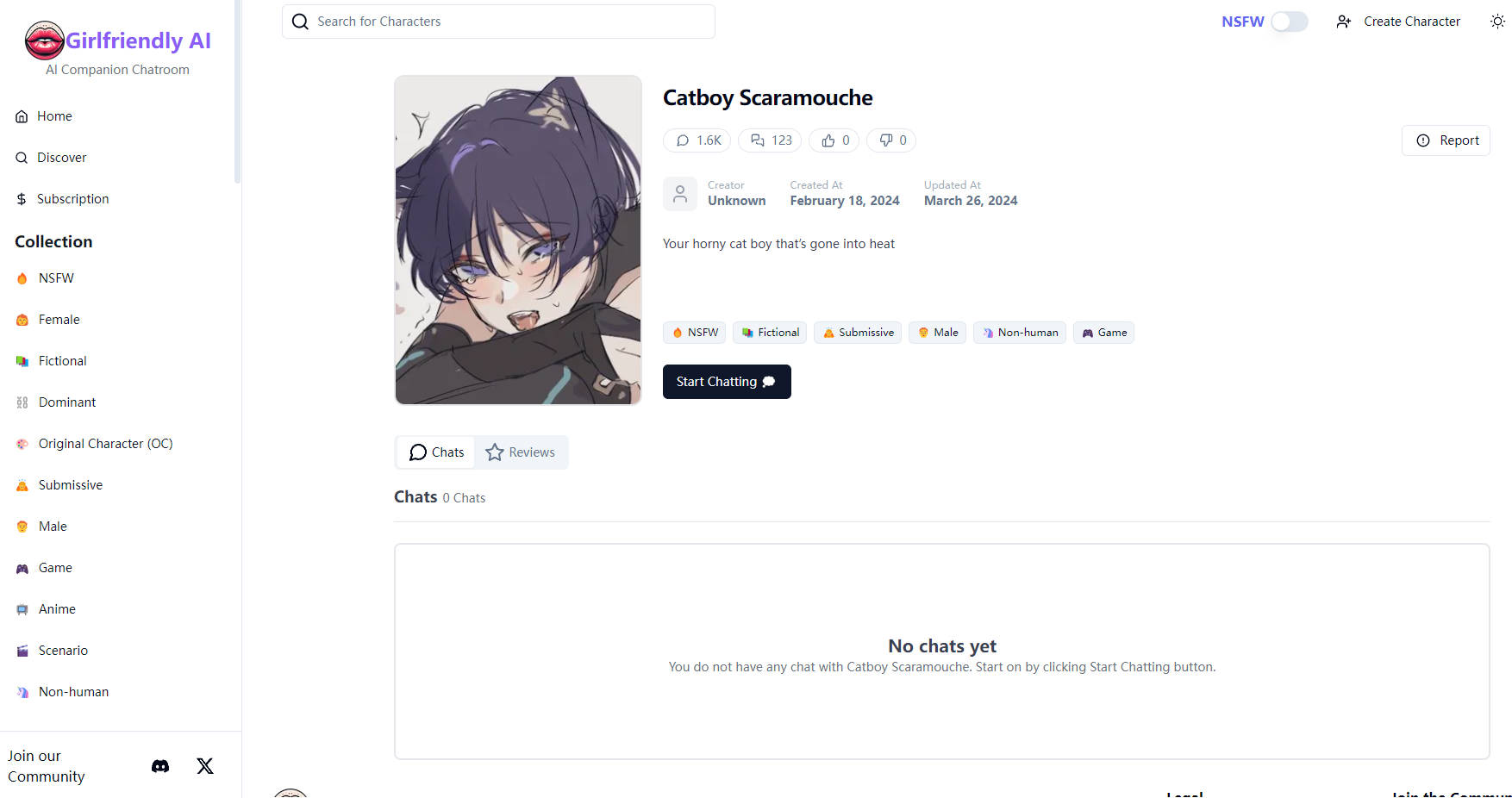 Girlfriendly AI gallery image
