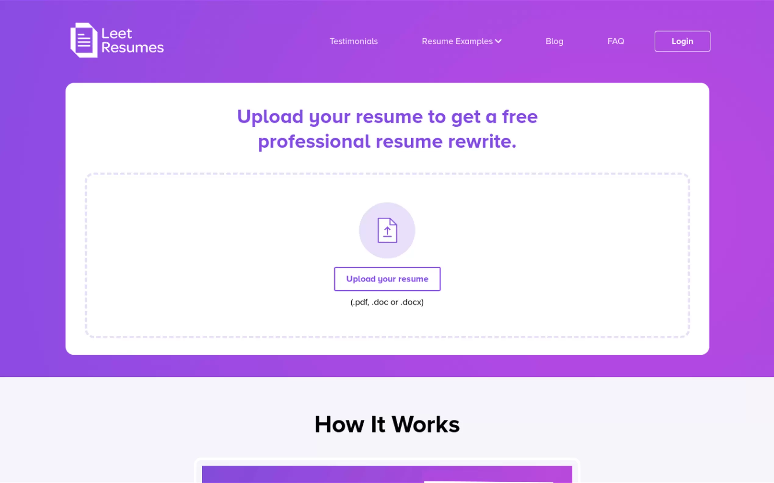 Leet Resume AI-Assisted gallery image
