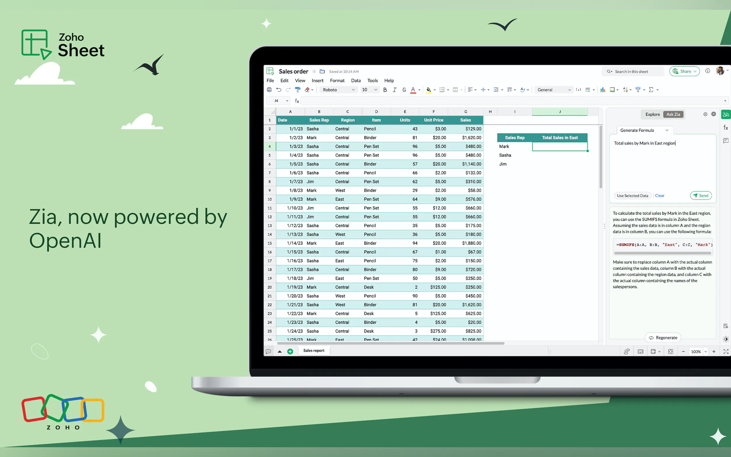 Zoho Sheet '24 gallery image