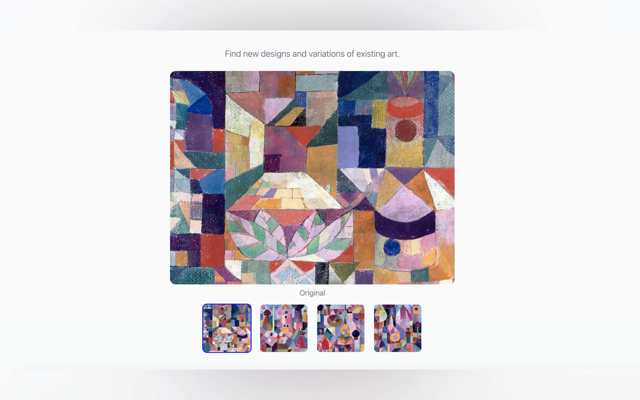 AI Image Variations gallery image