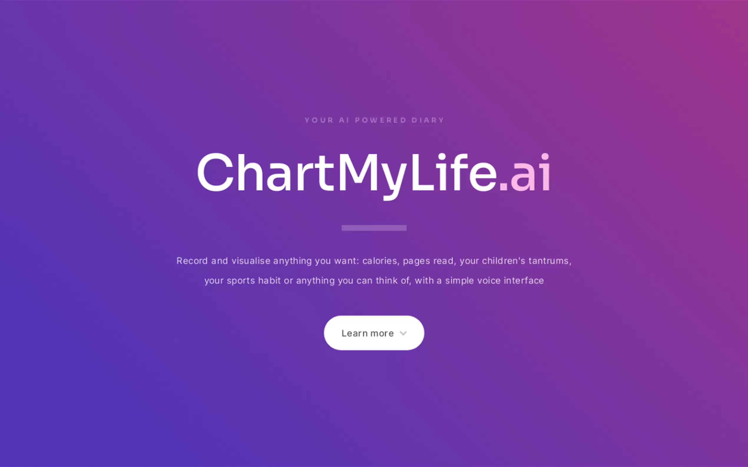 ChartMyLife.ai gallery image