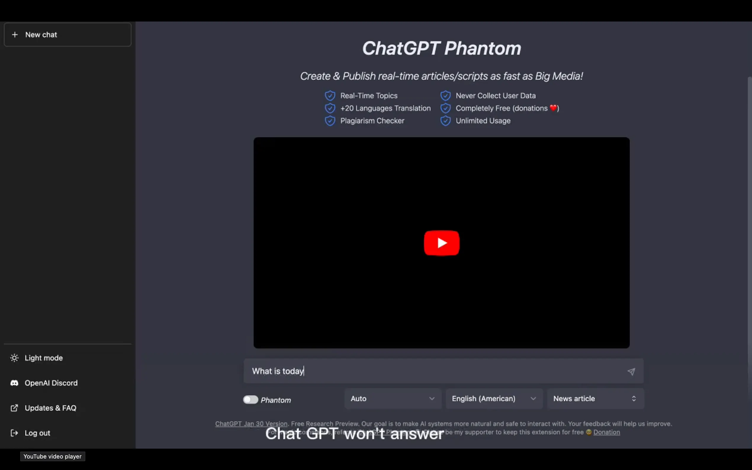 ChatGPT Phantom gallery image