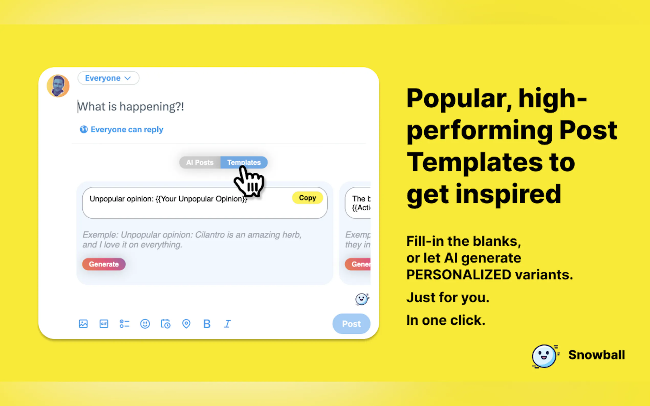 Snowball gallery image