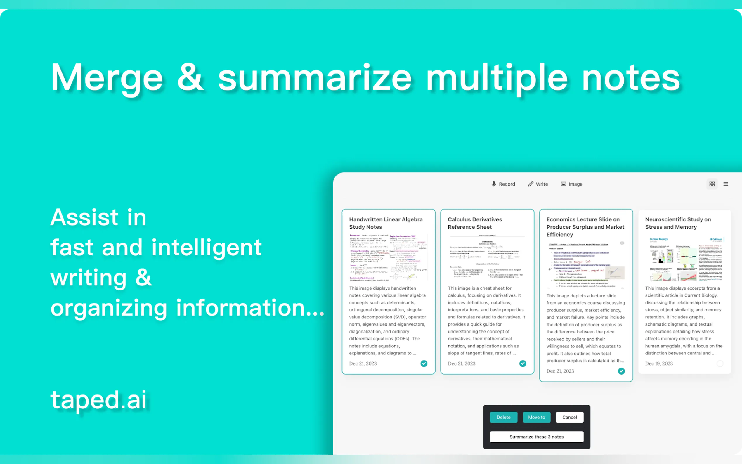 Taped.ai gallery image